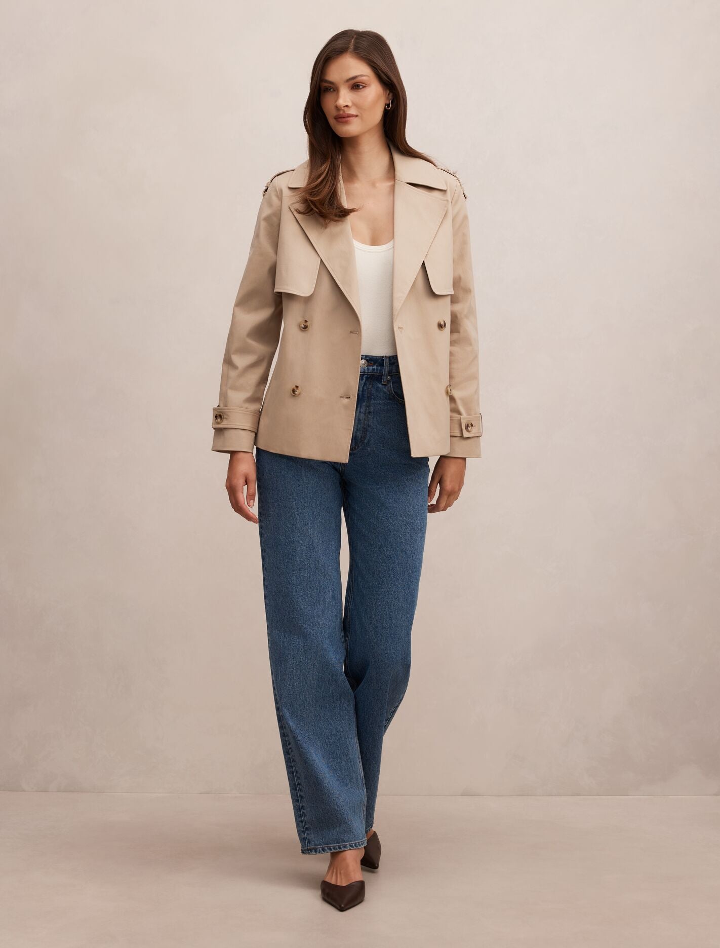 Teagan Short Trench Coat Forever New