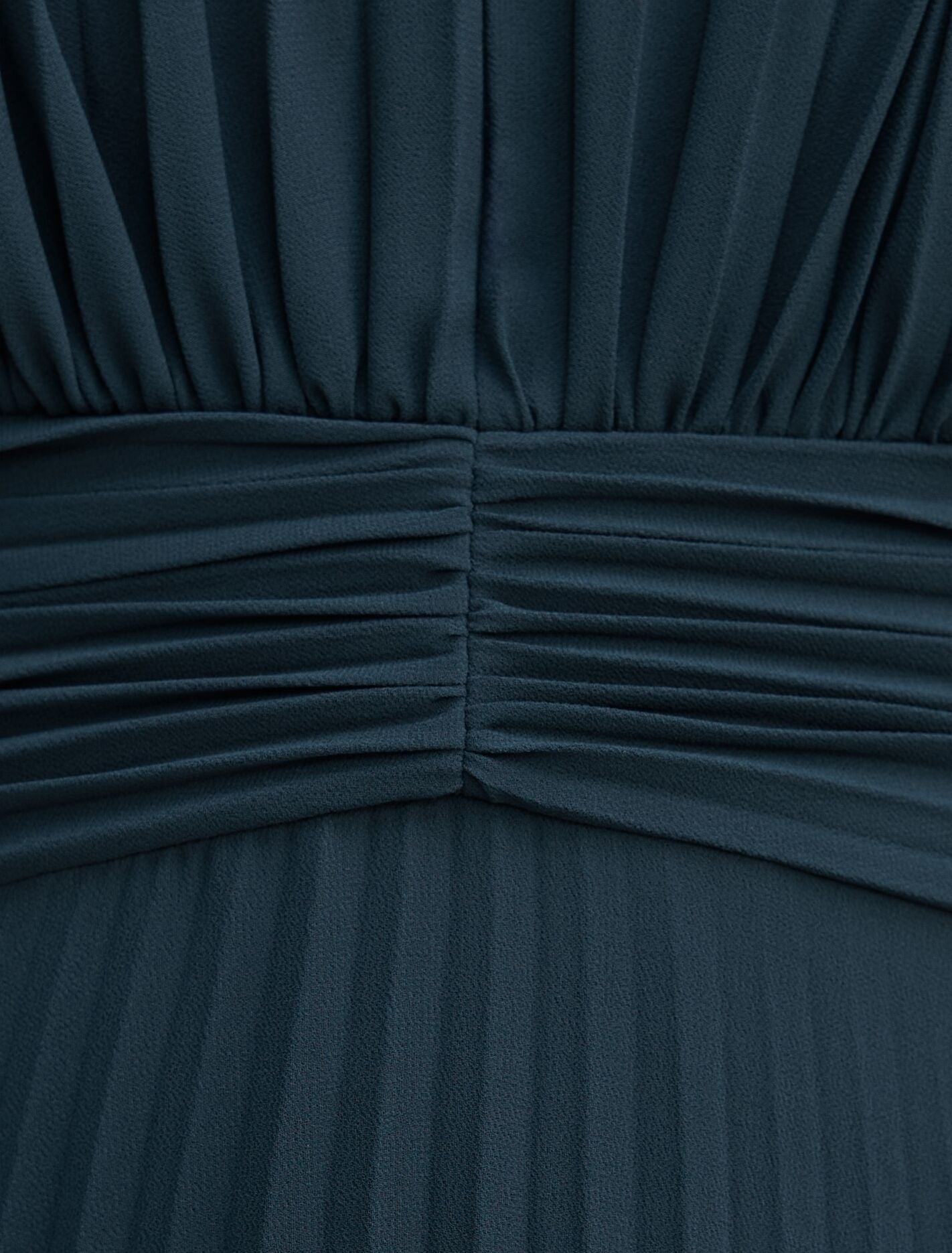 Leia Pleated Cape Maxi Dress Forever New