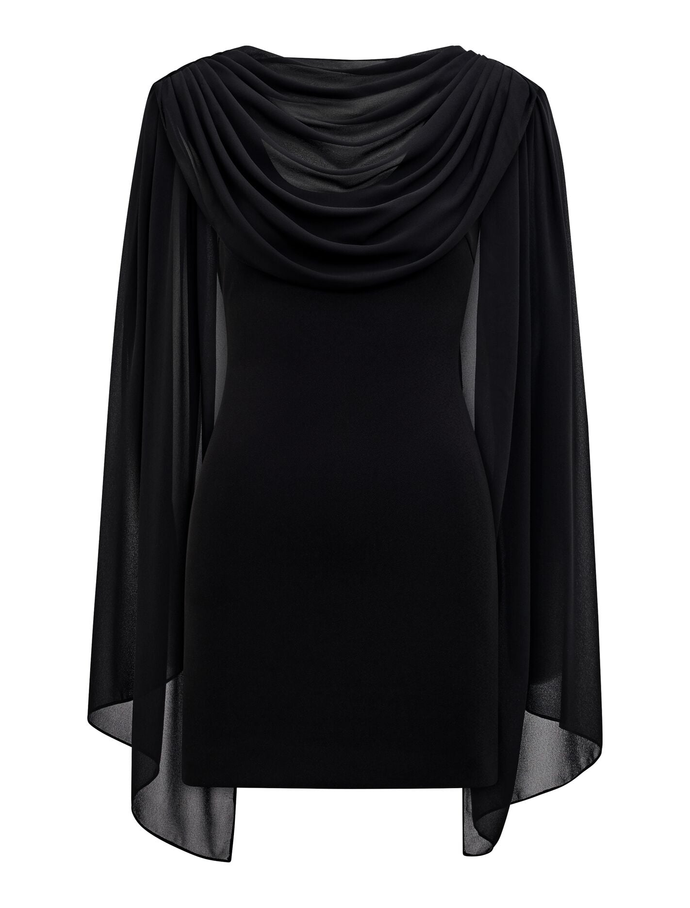 Bowie Petite Mini Dress With Shawl Forever New