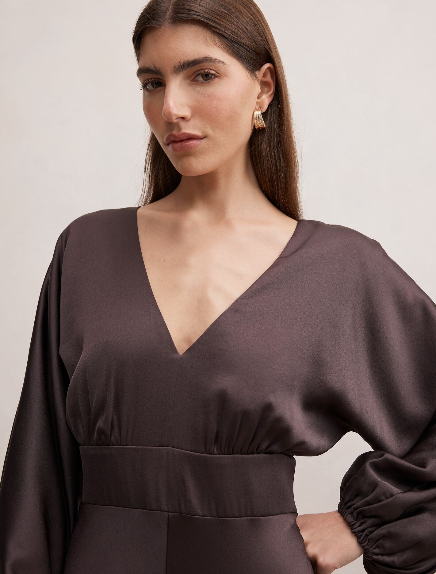 Vera Draped Batwing Maxi Dress Forever New