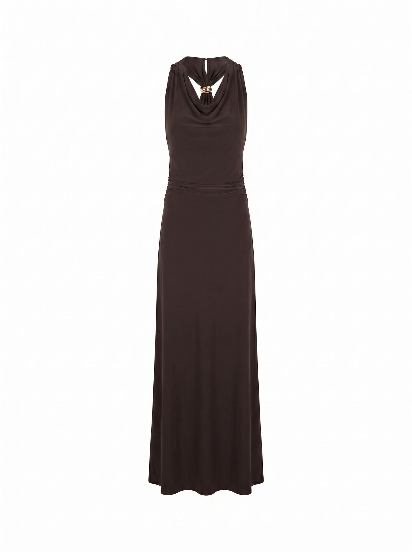 Jae Bubble Back Hardware Maxi Dress Forever New