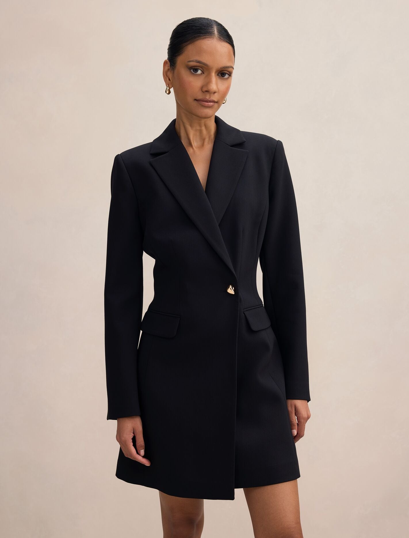 Saskia Petite Cinched Blazer Dress Forever New