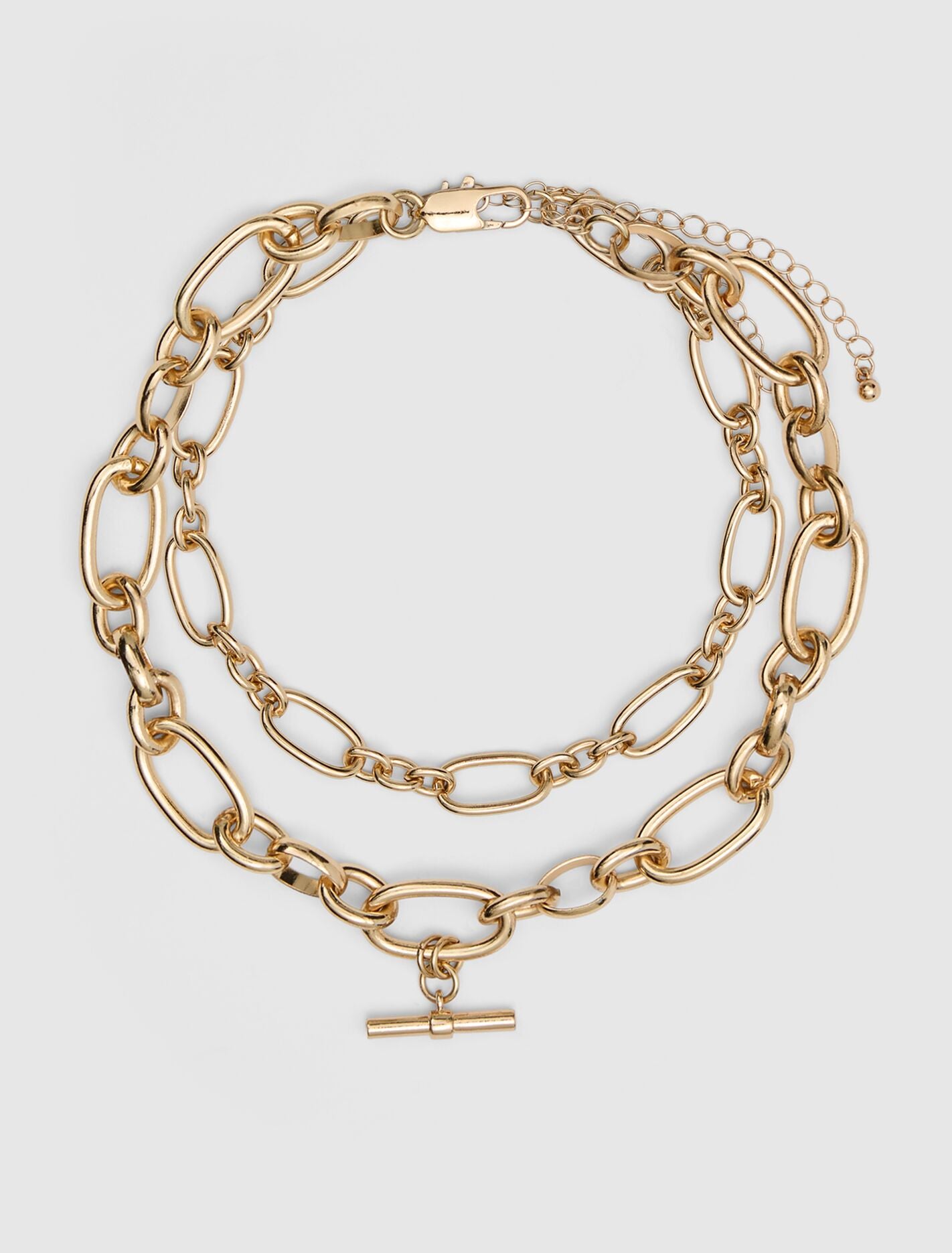 Signature Cira Chunky Necklace 0 Gold Forever New