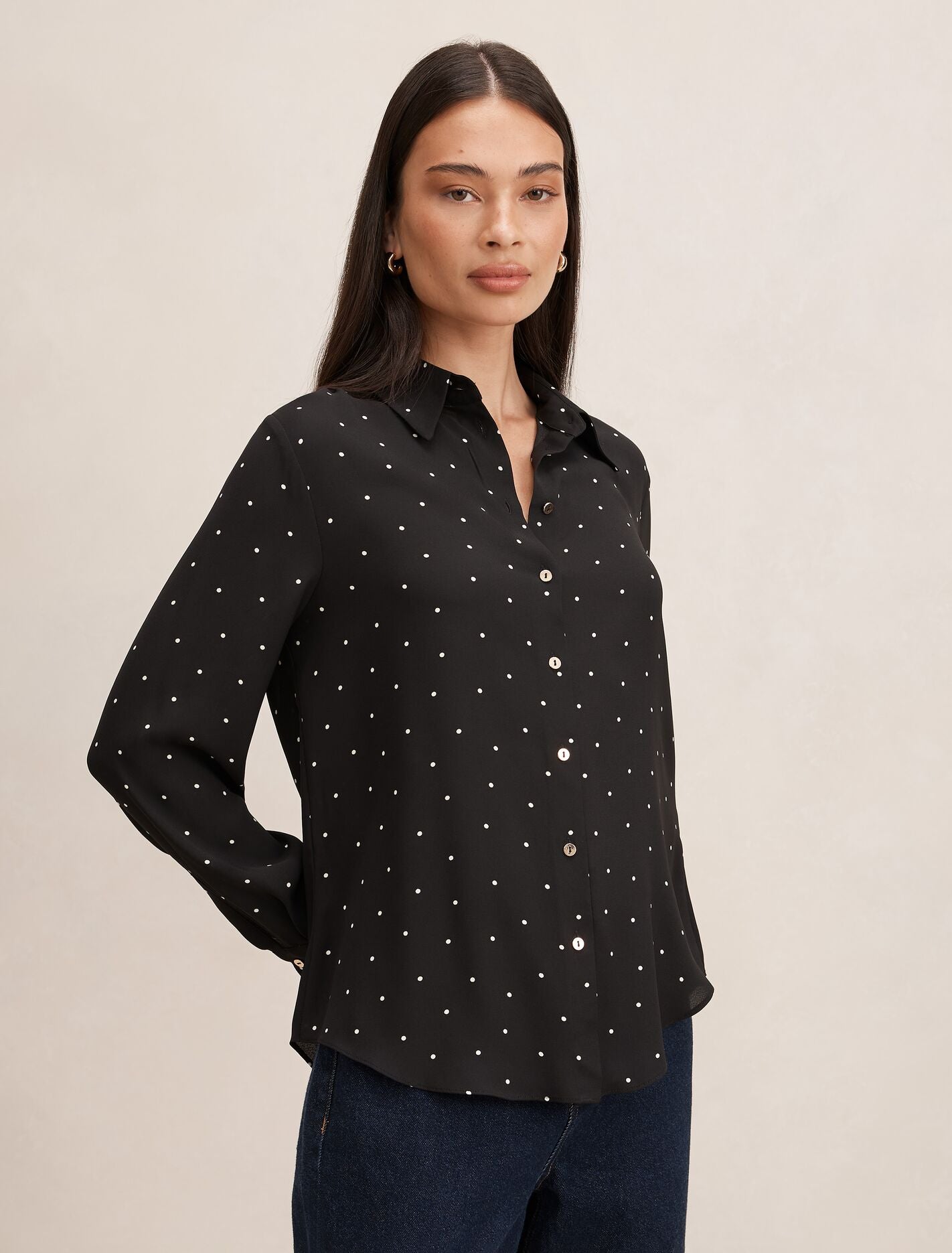 Anne Long Sleeve Shirt Forever New