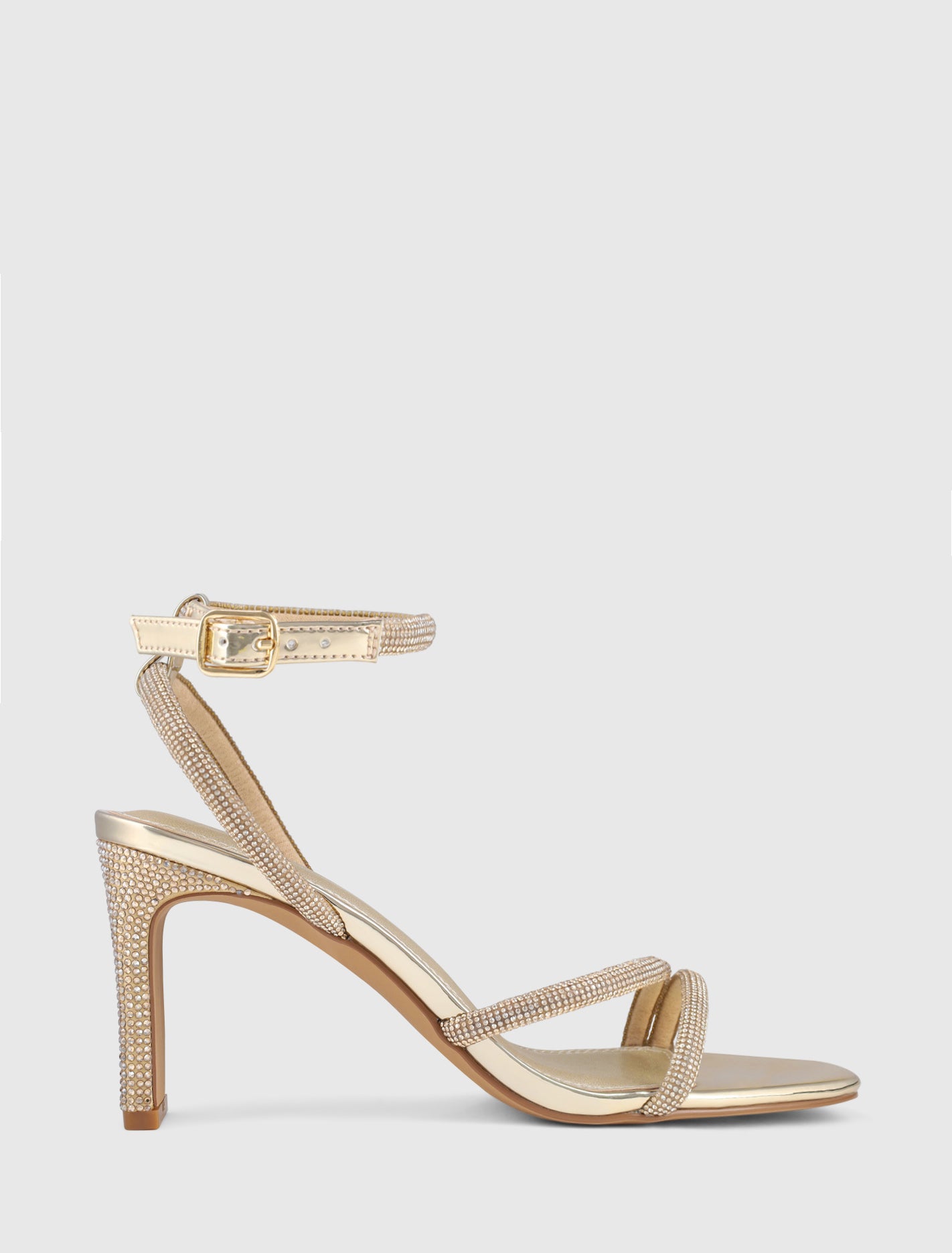 Mila 2 Diamante Heel Gold Forever New