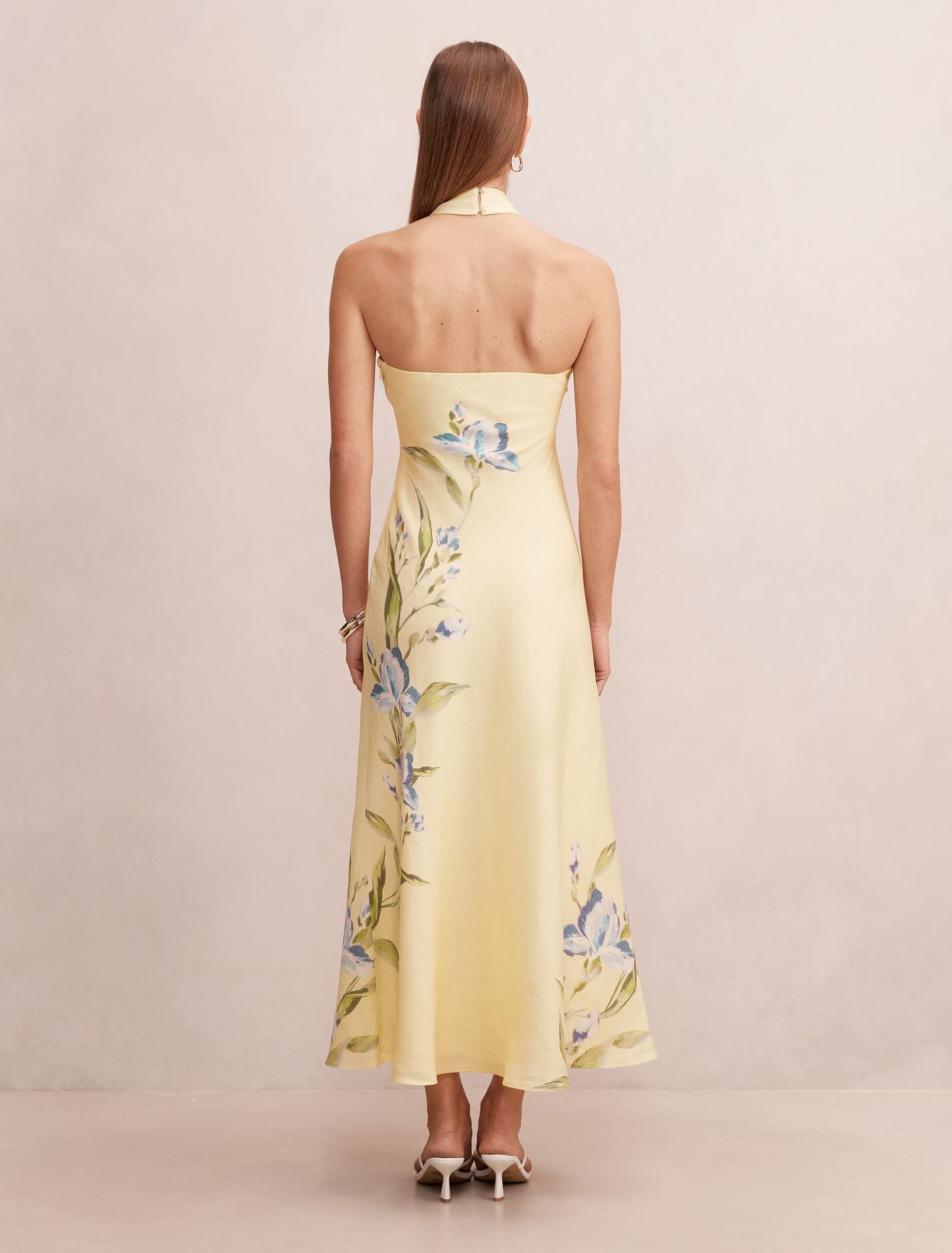 Tabitha Halter Neck Midi Dress
