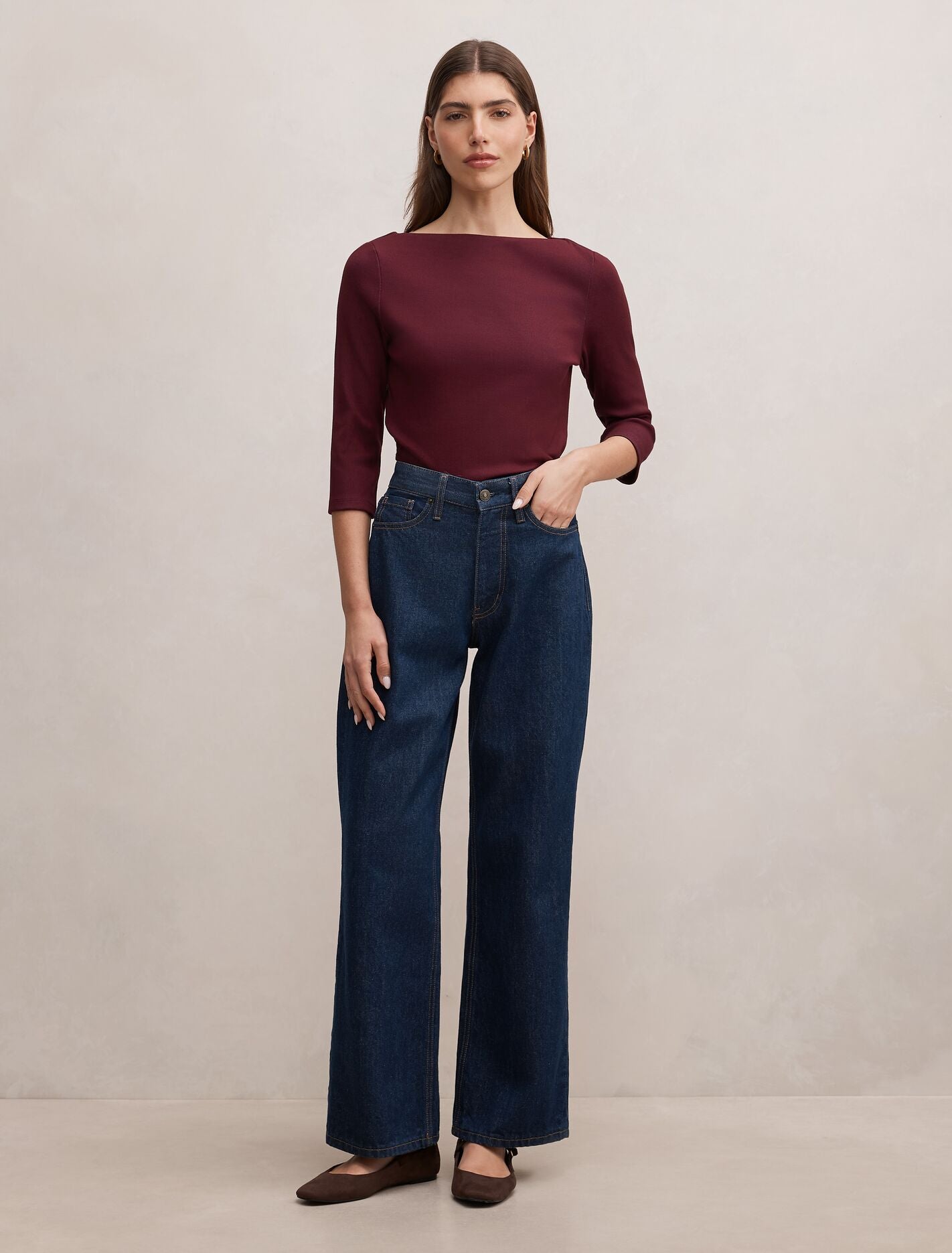 Starlette 3/4 Sleeve Top Forever New