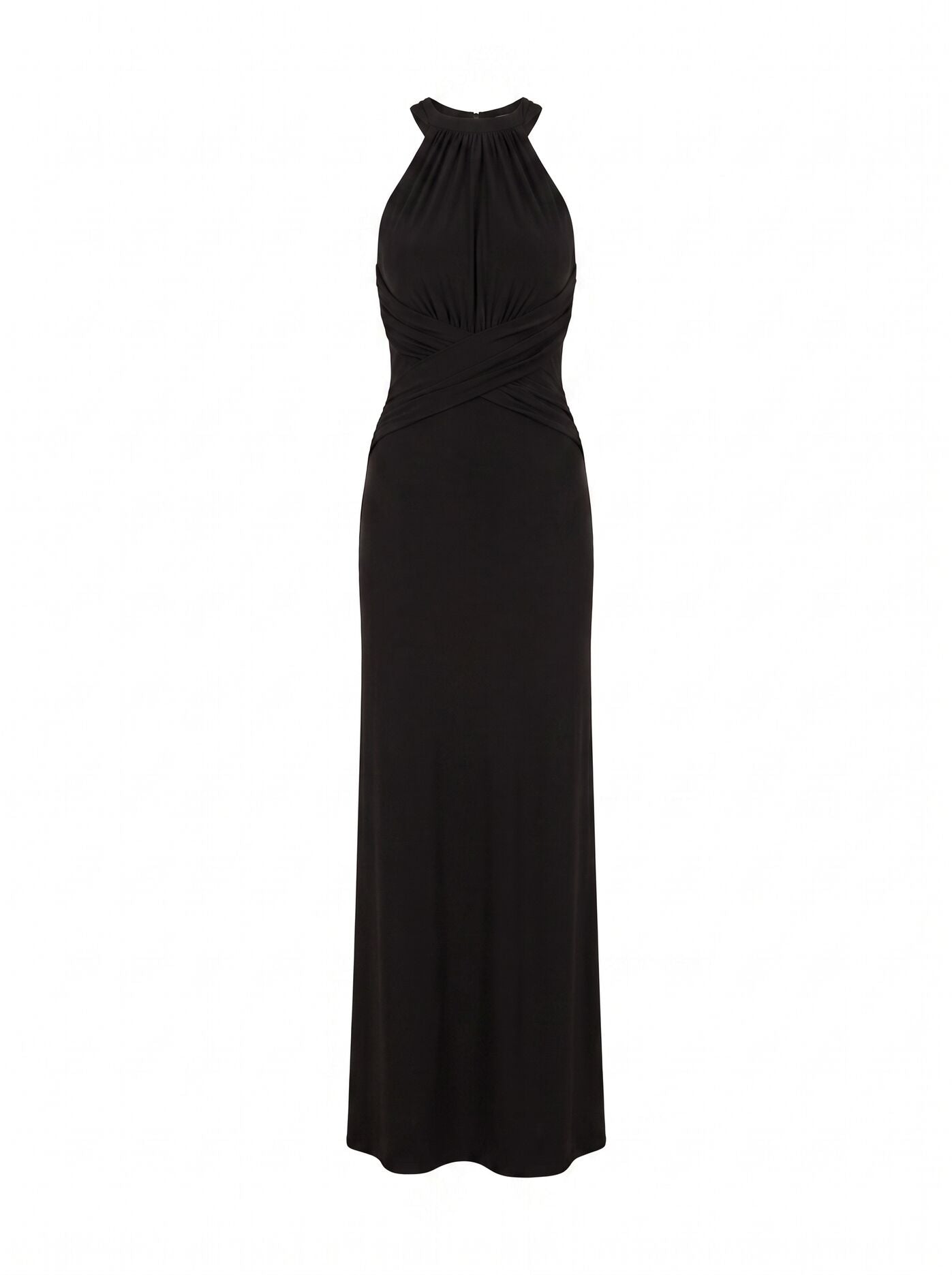 Rosalba Gathered Panel Maxi Dress Forever New