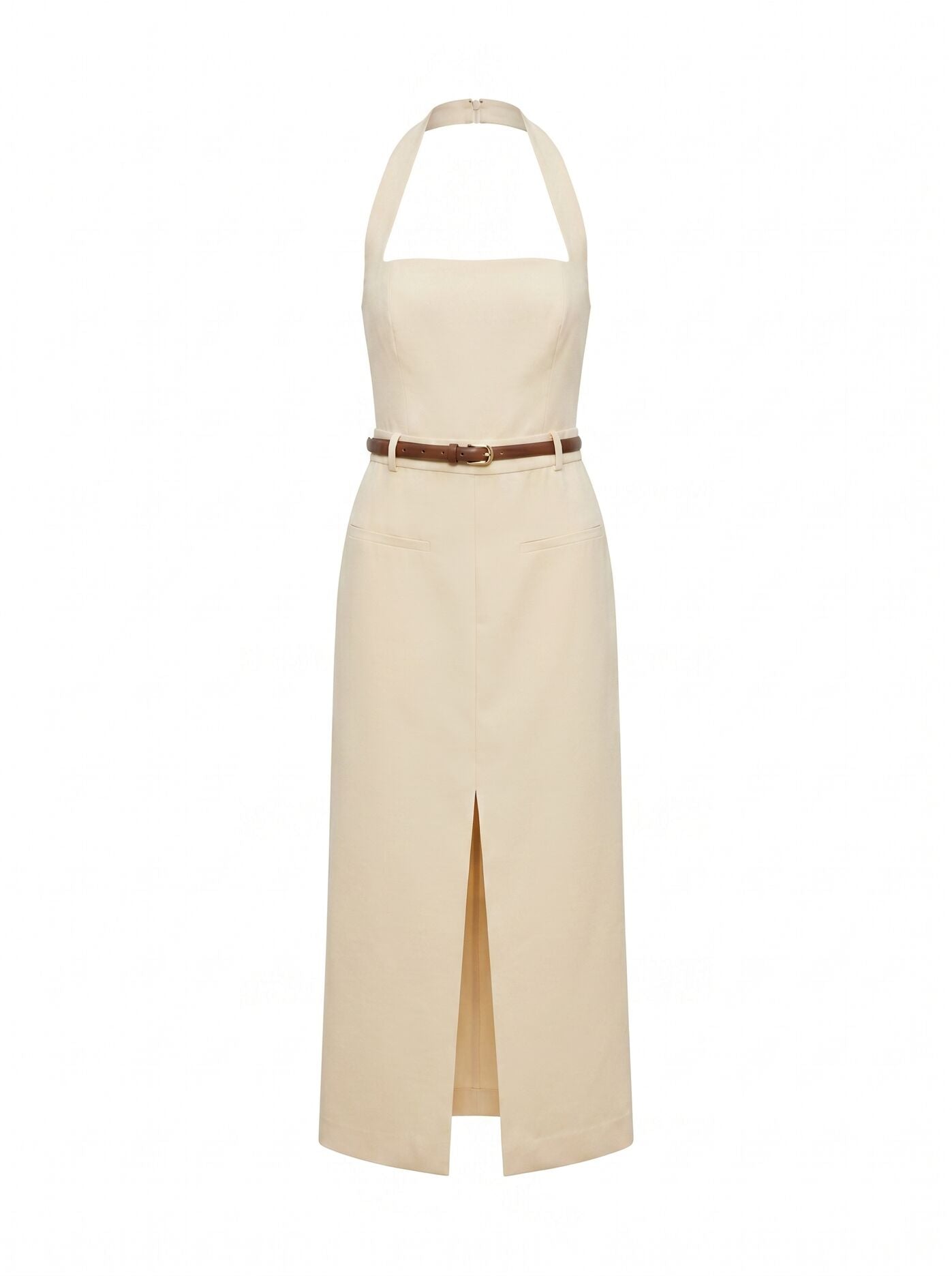 Sara Tailored Column Midi Dress Forever New