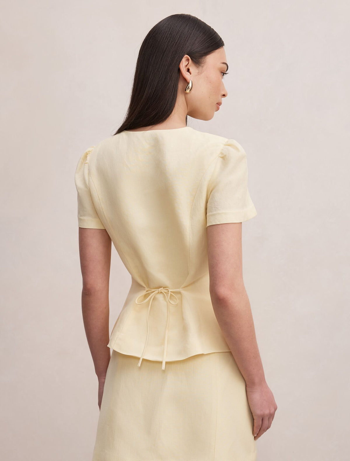 Cartia Button Down Top Forever New