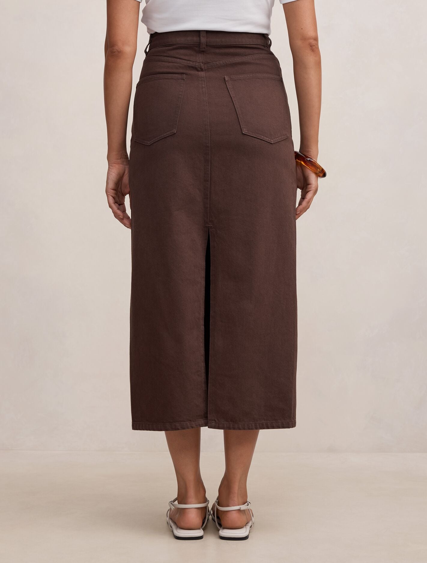 Paloma Denim Maxi Skirt Forever New