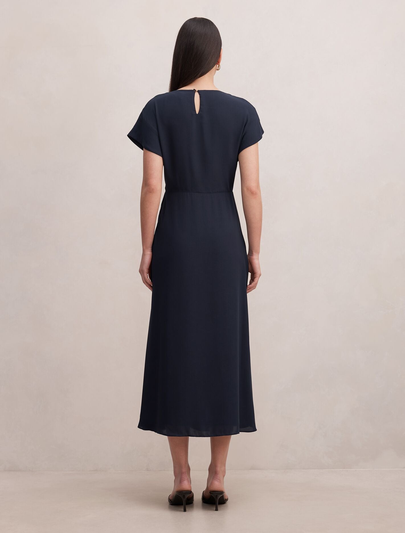Wren Hardware Detail Midi Dress Forever New