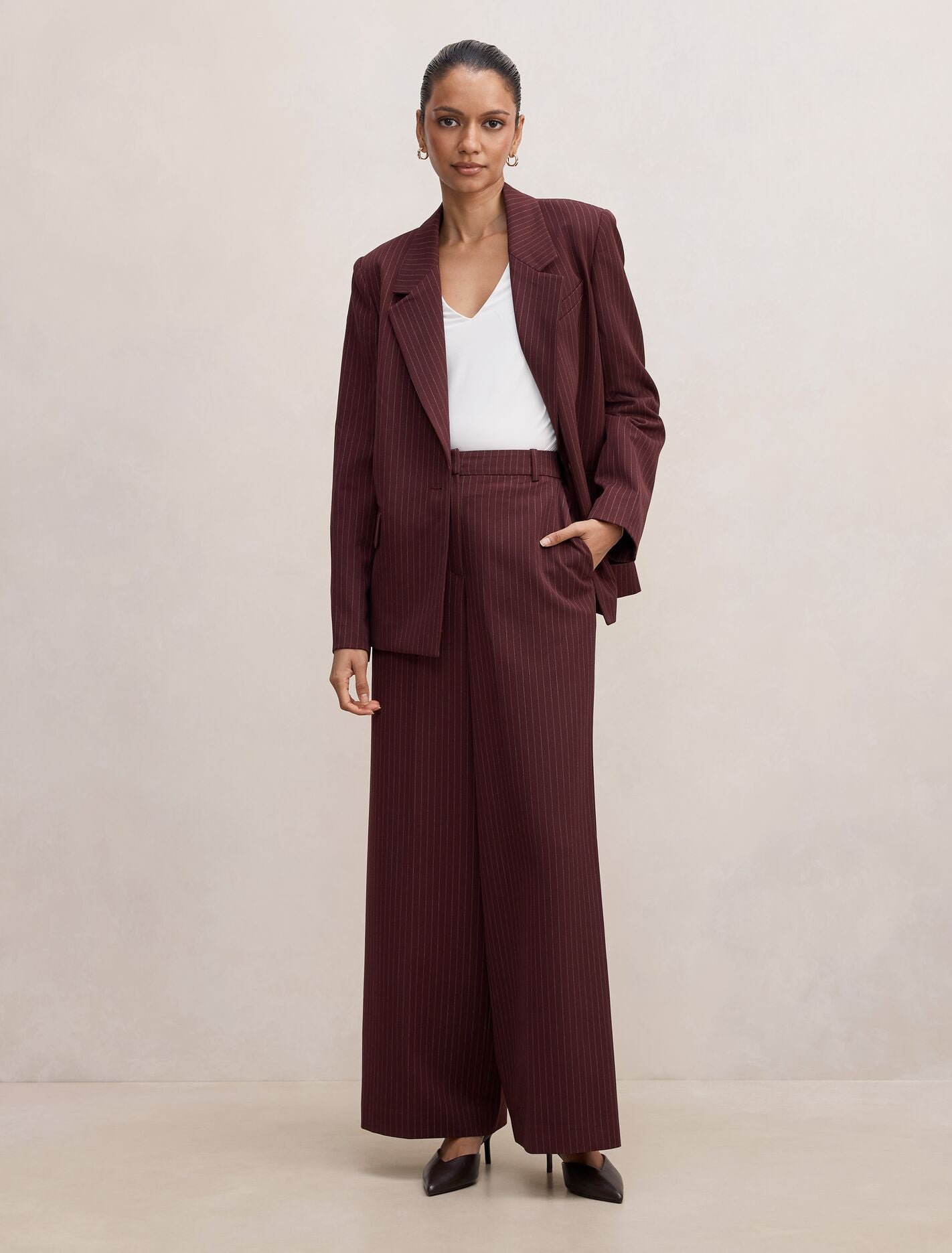 Paloma Petite Wide Leg Pants Forever New