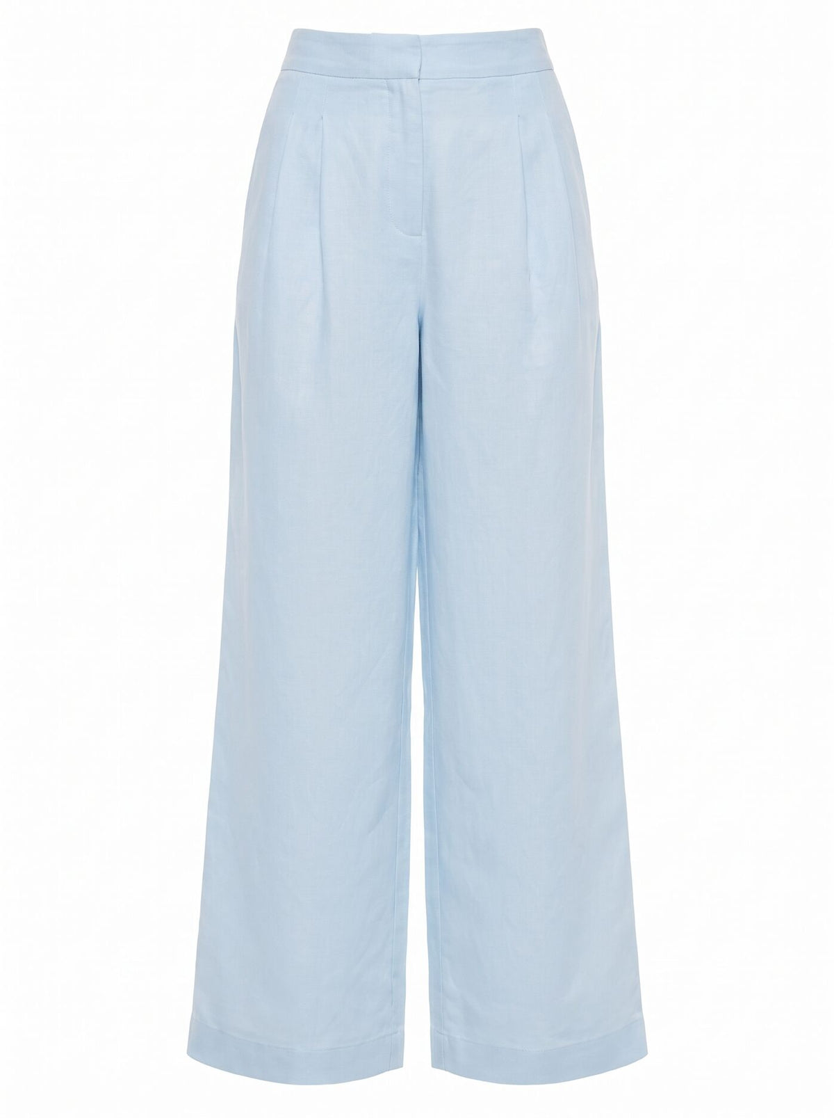 Eva Petite Linen Wide Leg Pants Forever New