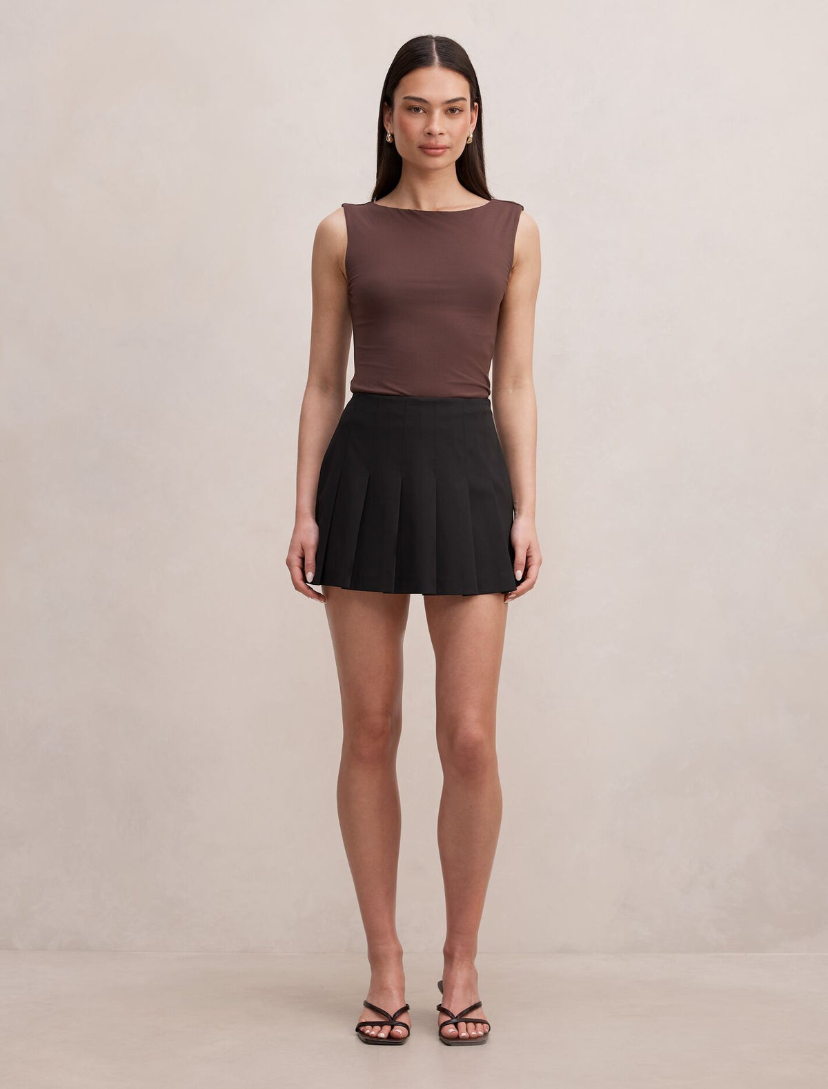 Tara Pleated Skort Forever New