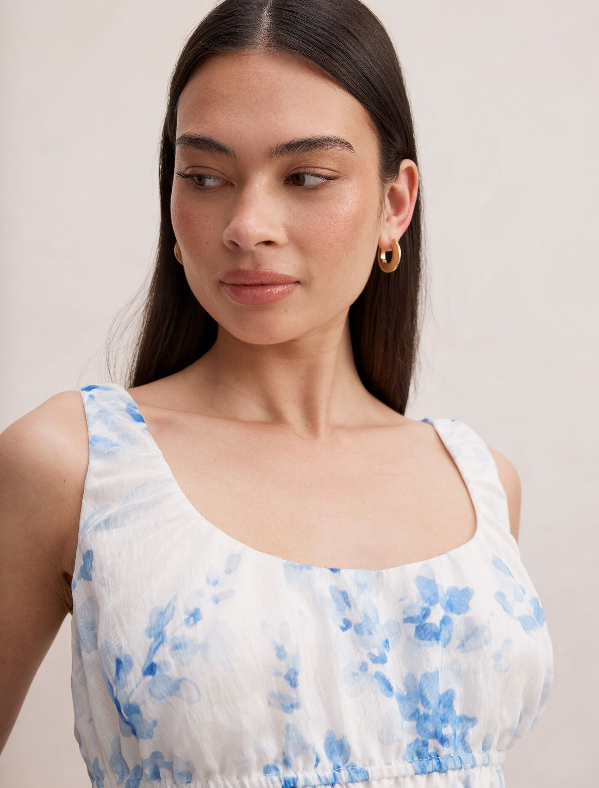 Molly Shirring Top Forever New