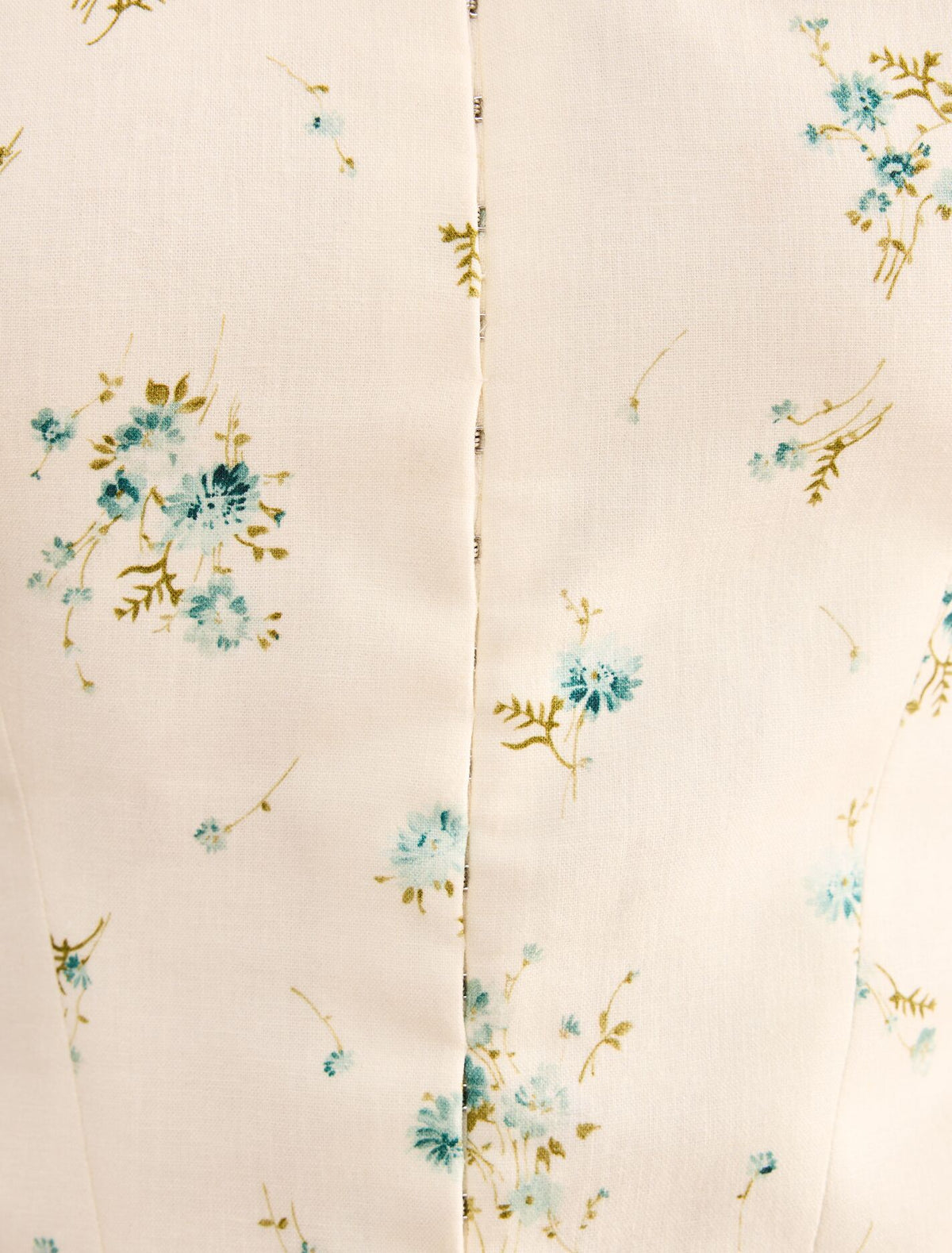 Effie Linen Corset Top Forever New
