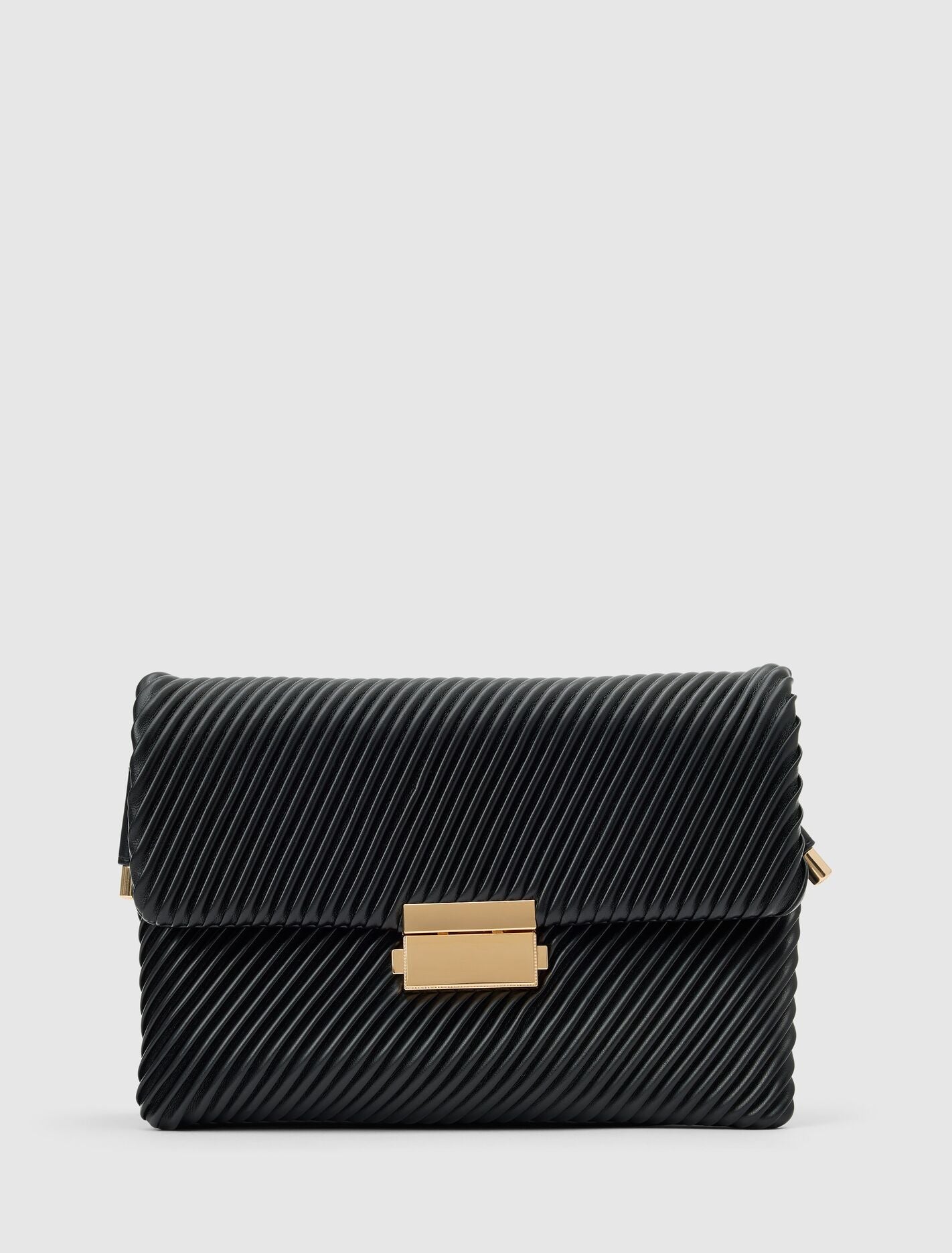 Philippa Pleat Shoulder Bag Forever New