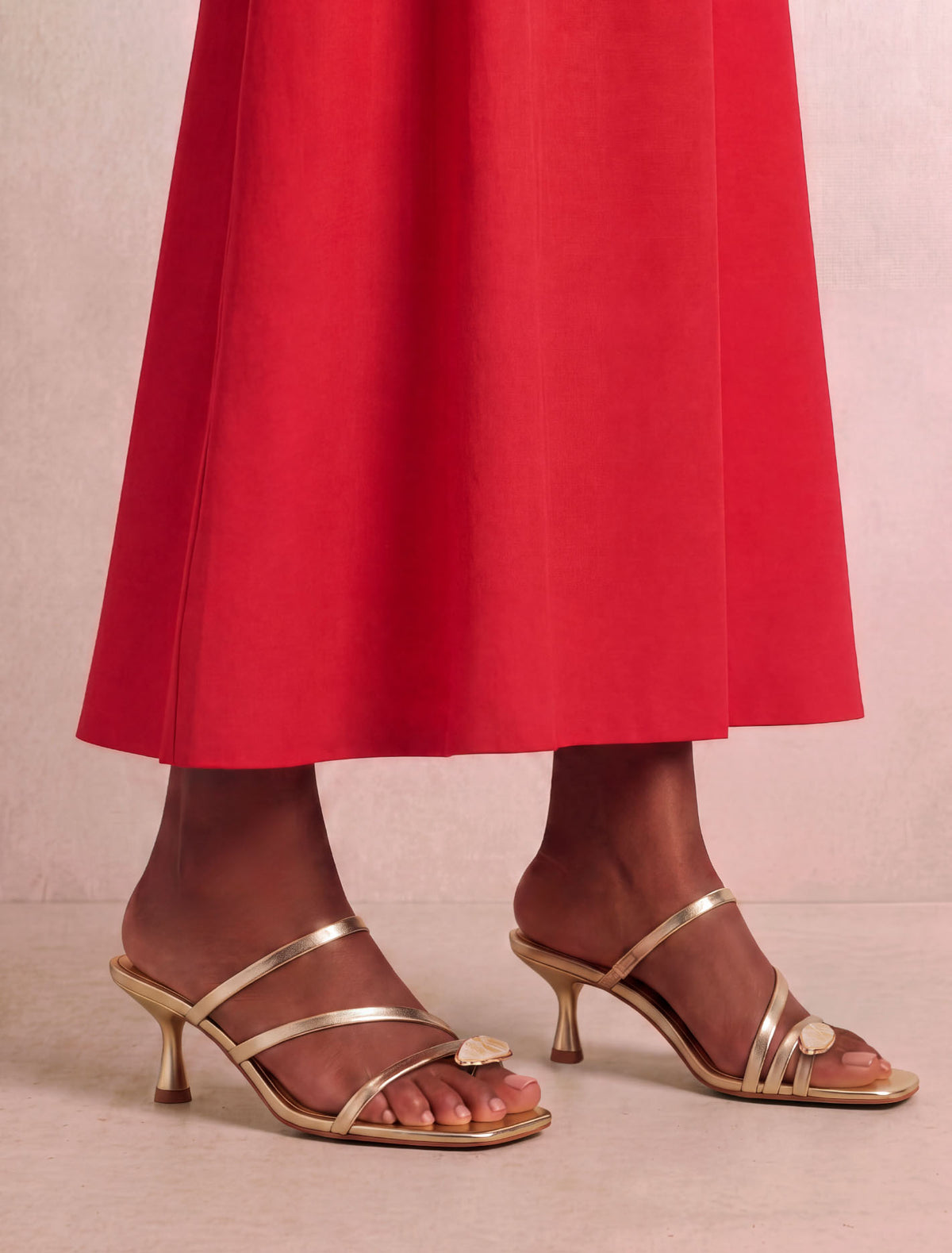 Tracy Stone Trim Toe Post Heel Forever New
