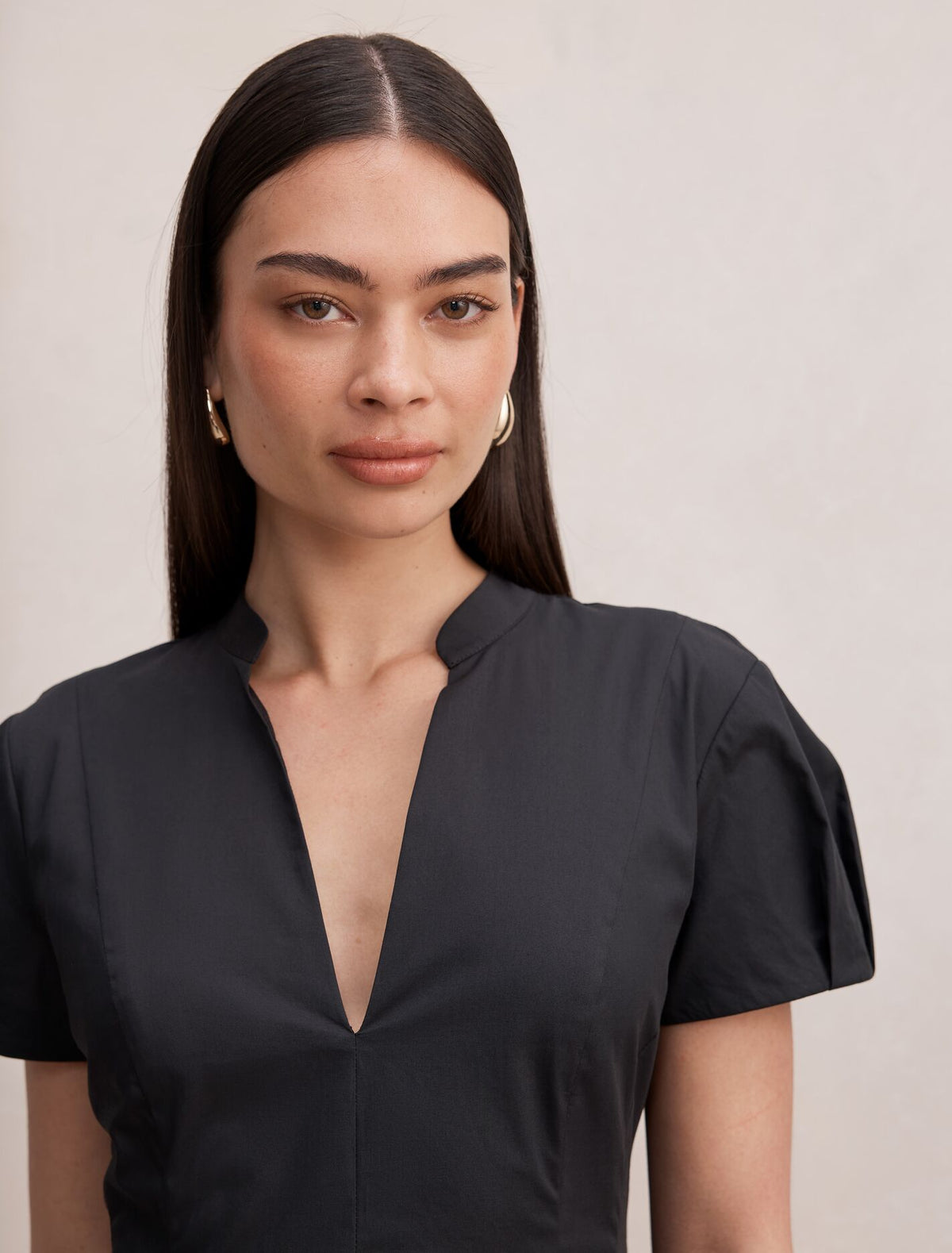 Clover Puff Sleeve Mini Dress Forever New