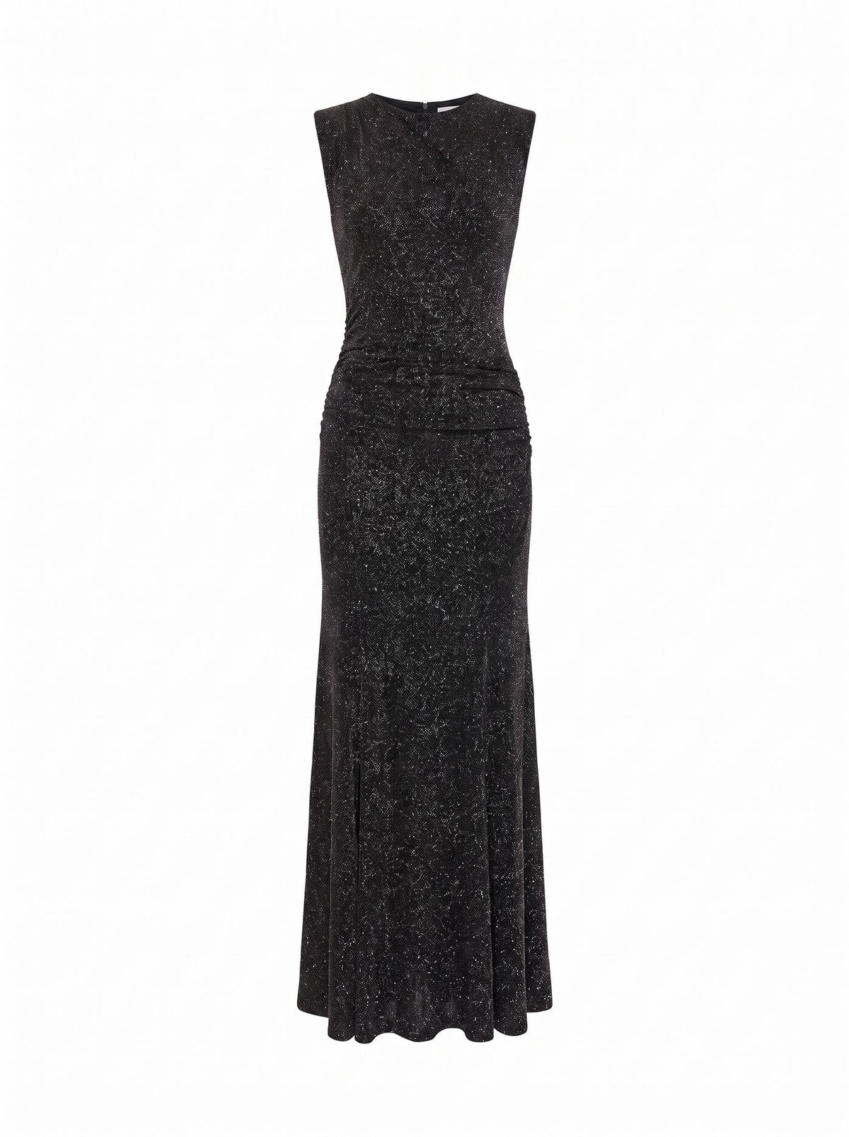 Ciara Gathered Glitter Maxi Dress Forever New