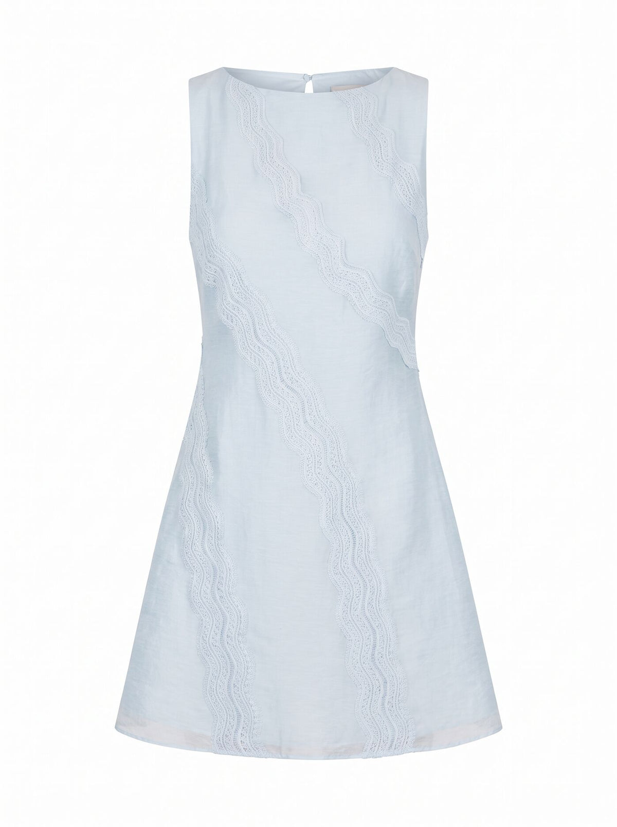 Hannah Lace Detail Mini Dress Forever New