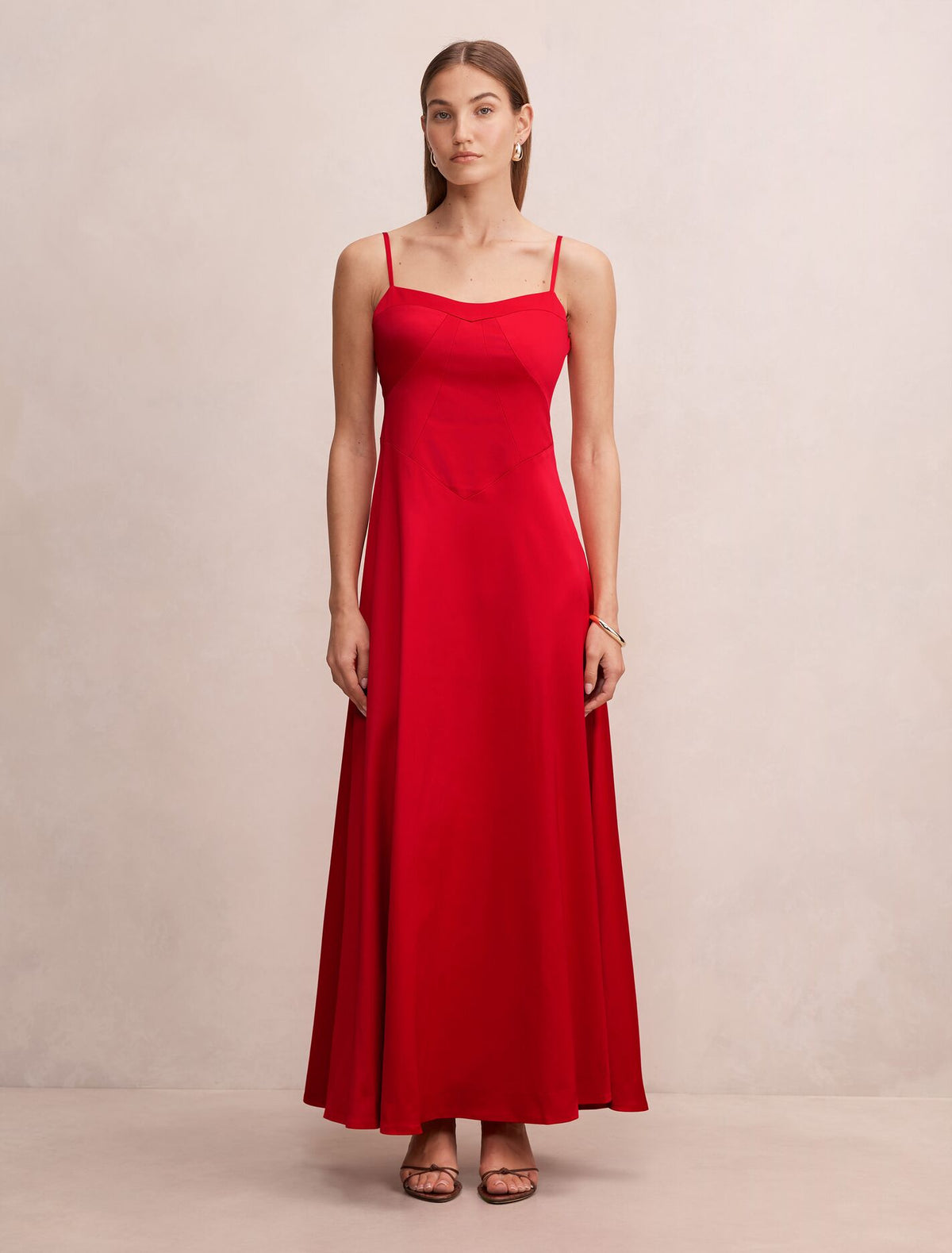 Hattie Corset Panelled Maxi Dress Salsa Forever New
