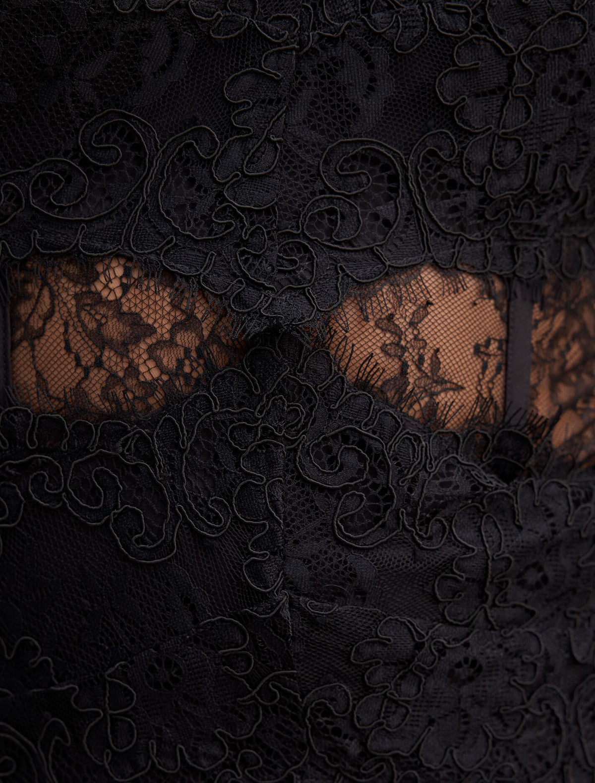 Amity Lace Corset Sheer Maxi Dress Forever New