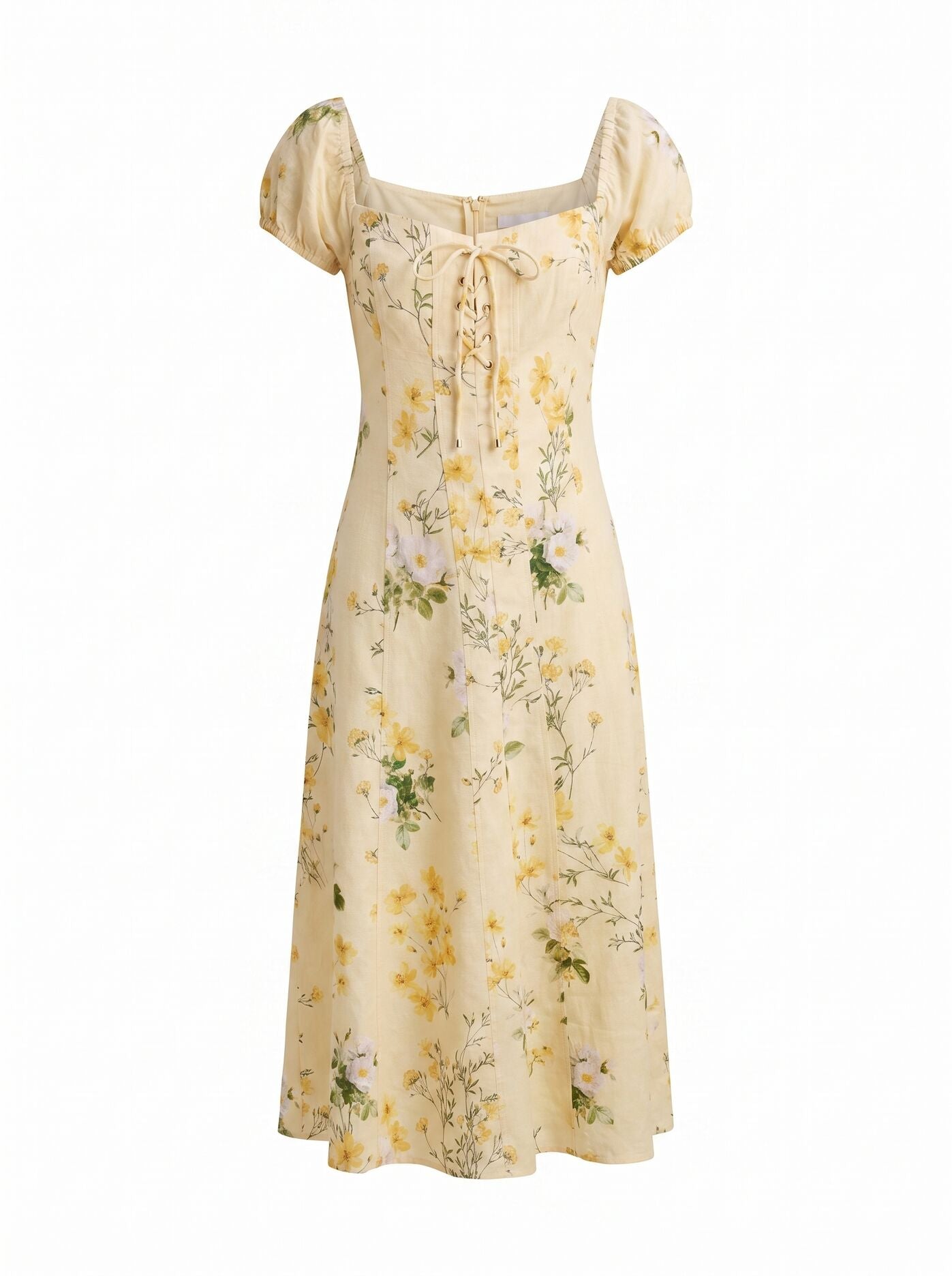 Sallie Petite Tie Front Midi Dress Forever New
