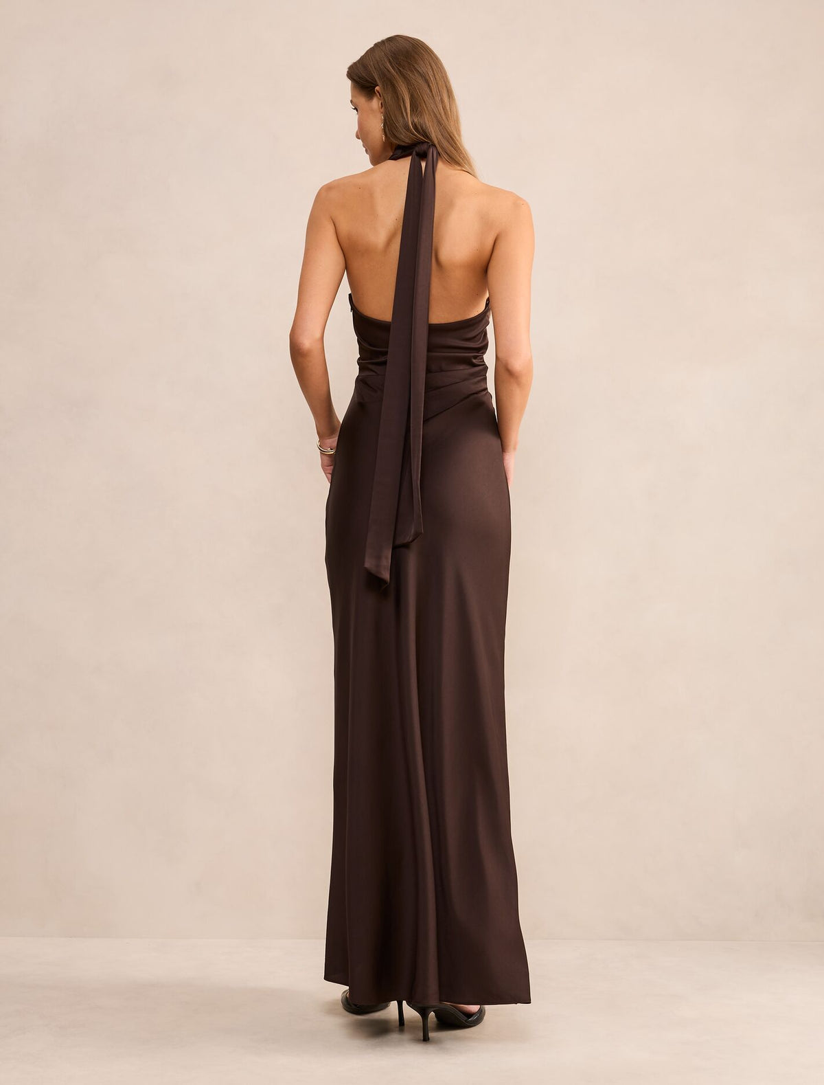 Mariposa Halter Neck Maxi Dress Forever New