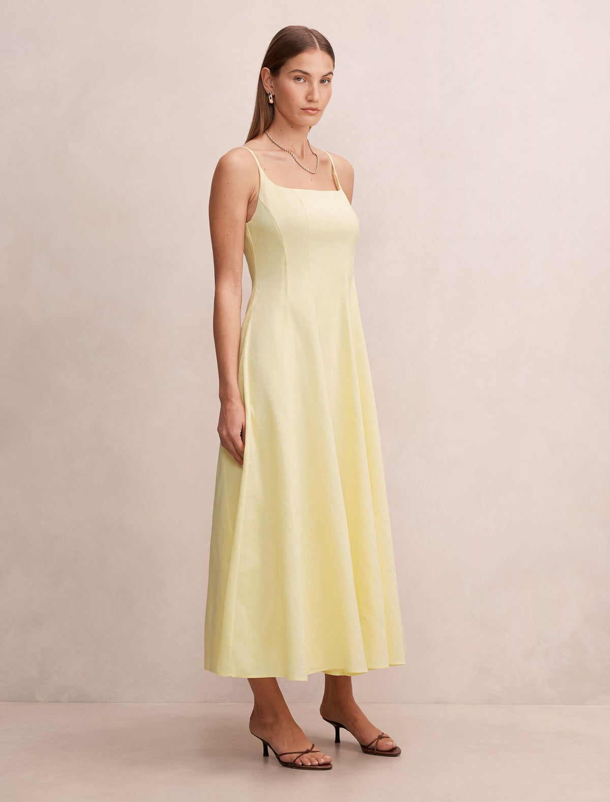 Emery Panel Midi Dress Forever New