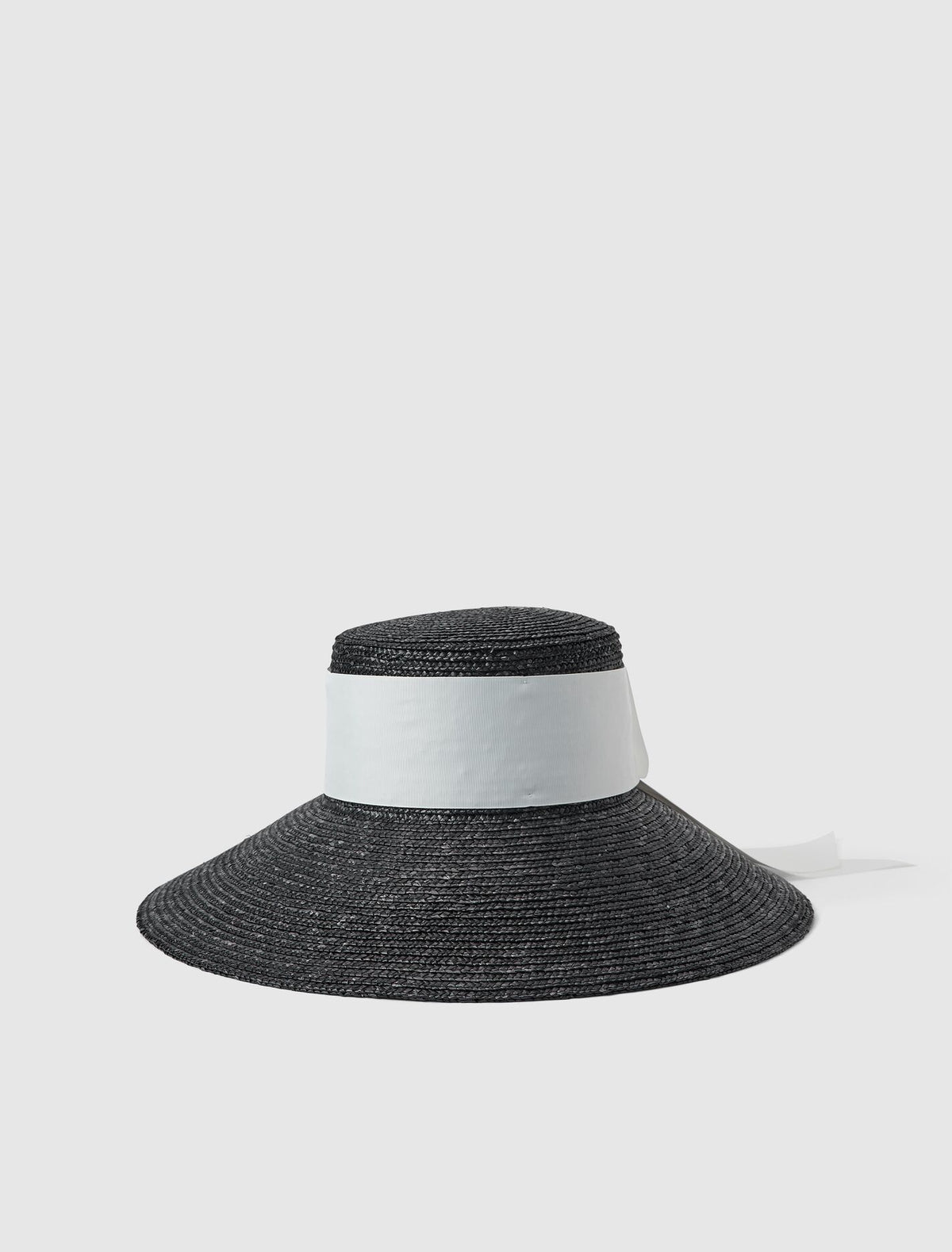 Elizabeth Wide Brim Hat 0 Black Ivory Forever New