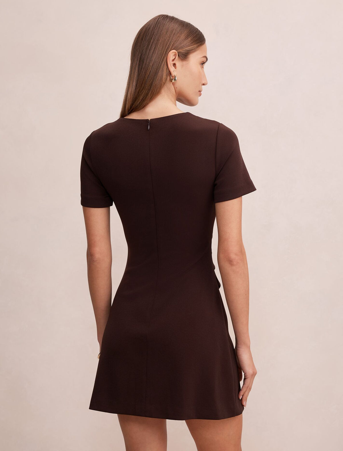 Jenny Tucked Mini Dress Forever New