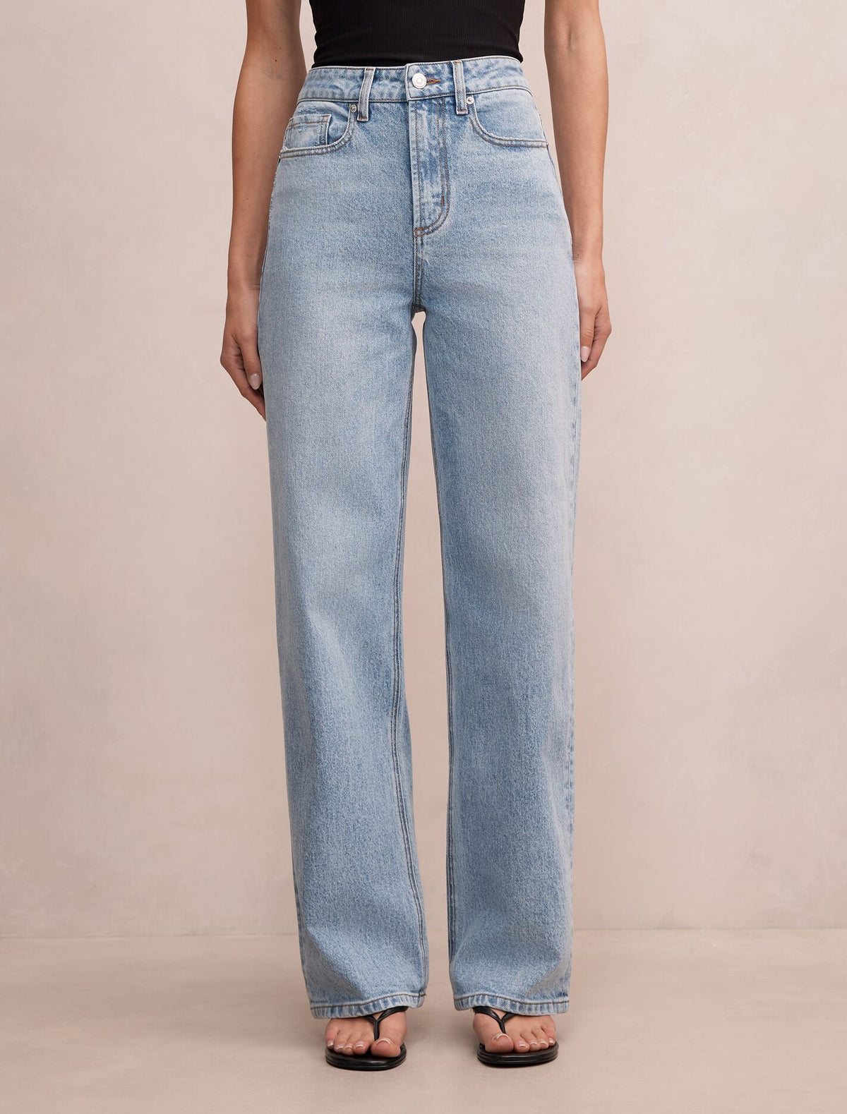 Emma Mid-Rise Barrel Jeans
