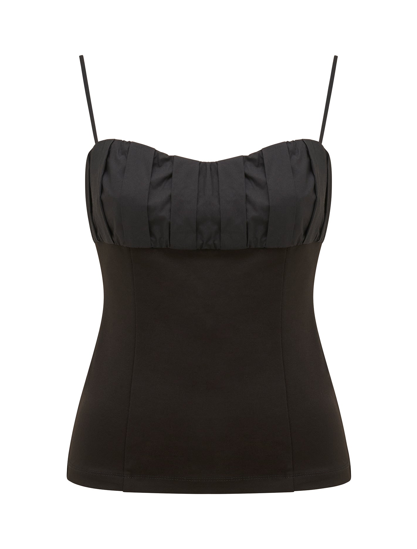 Rochelle Ruched Panel Top Forever New