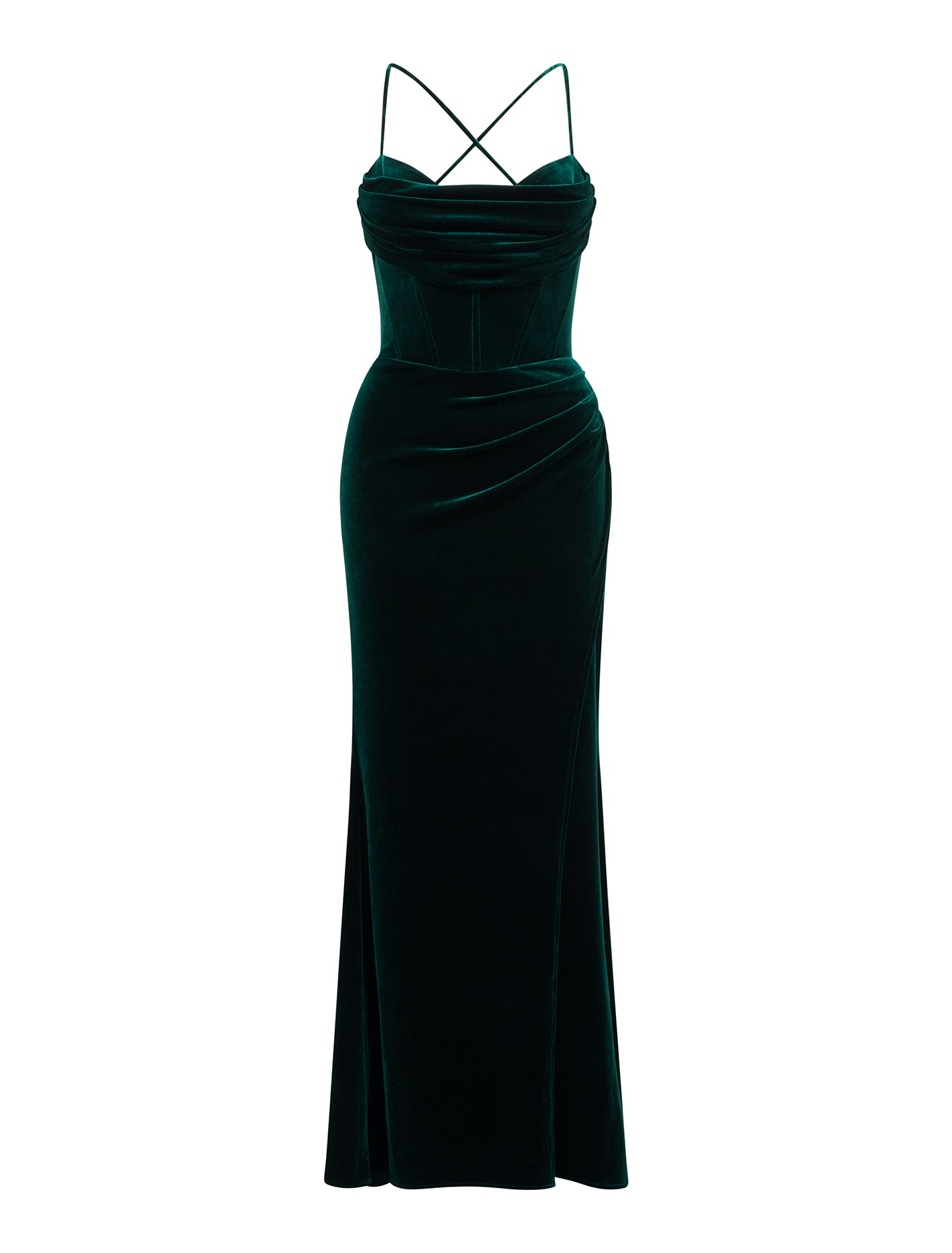 Bailey Velvet Strappy Maxi Dress Forever New