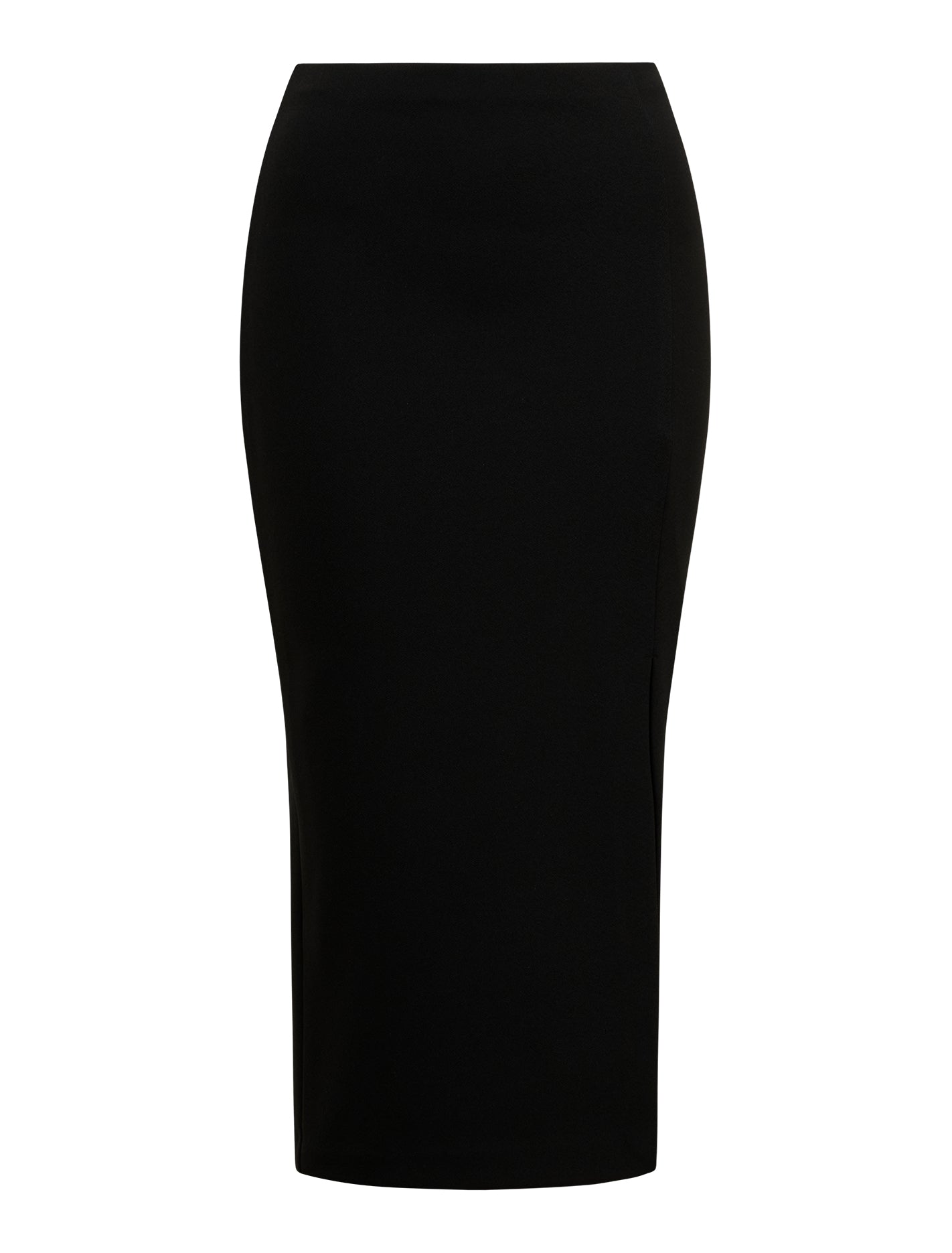 Lacey Crepe Split Midi Skirt Forever New