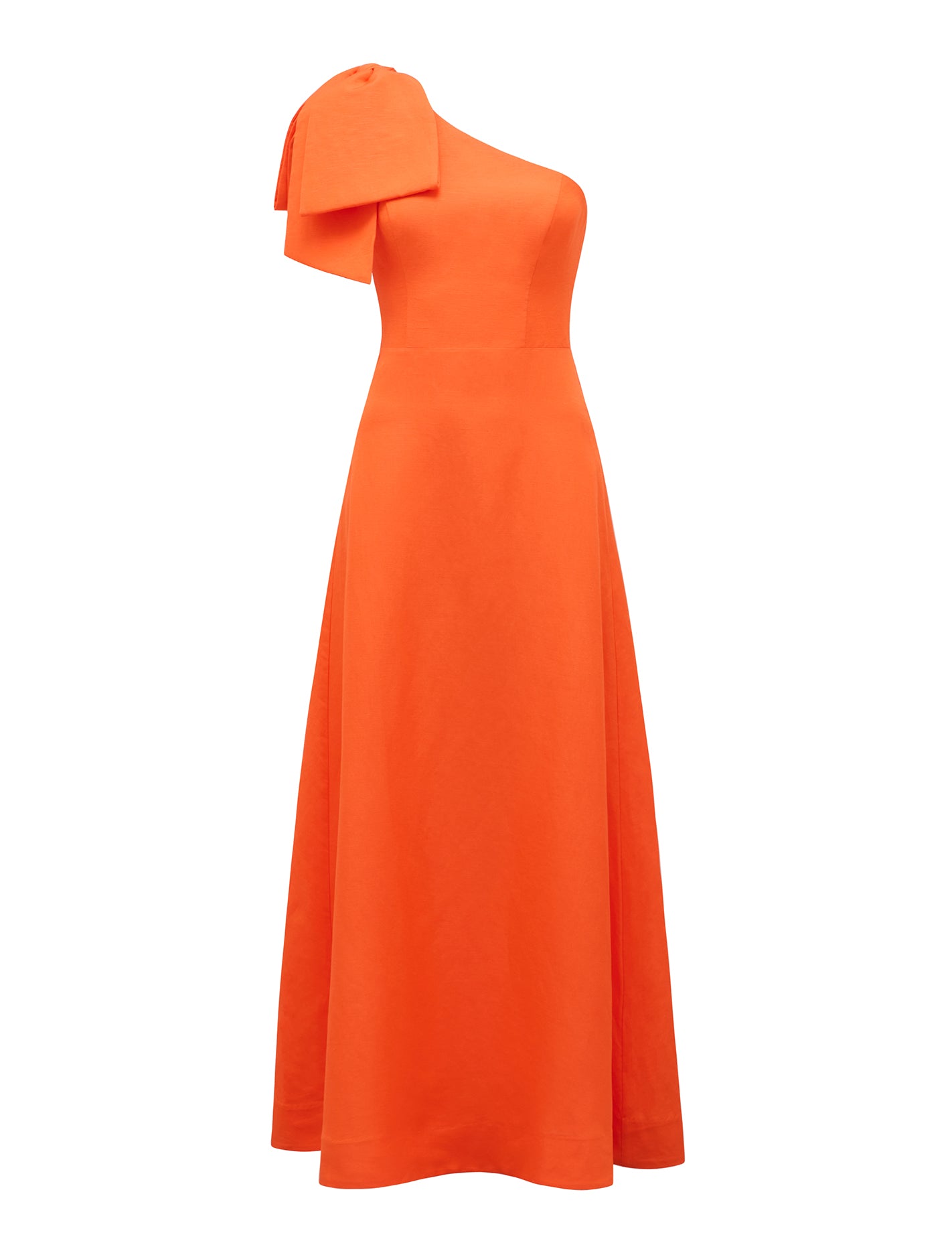 Danni Asym Bow Midi Dress Forever New