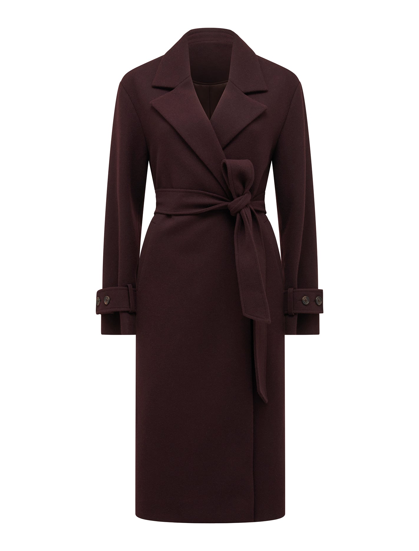 Heidi Double Breasted Wrap Coat Forever New