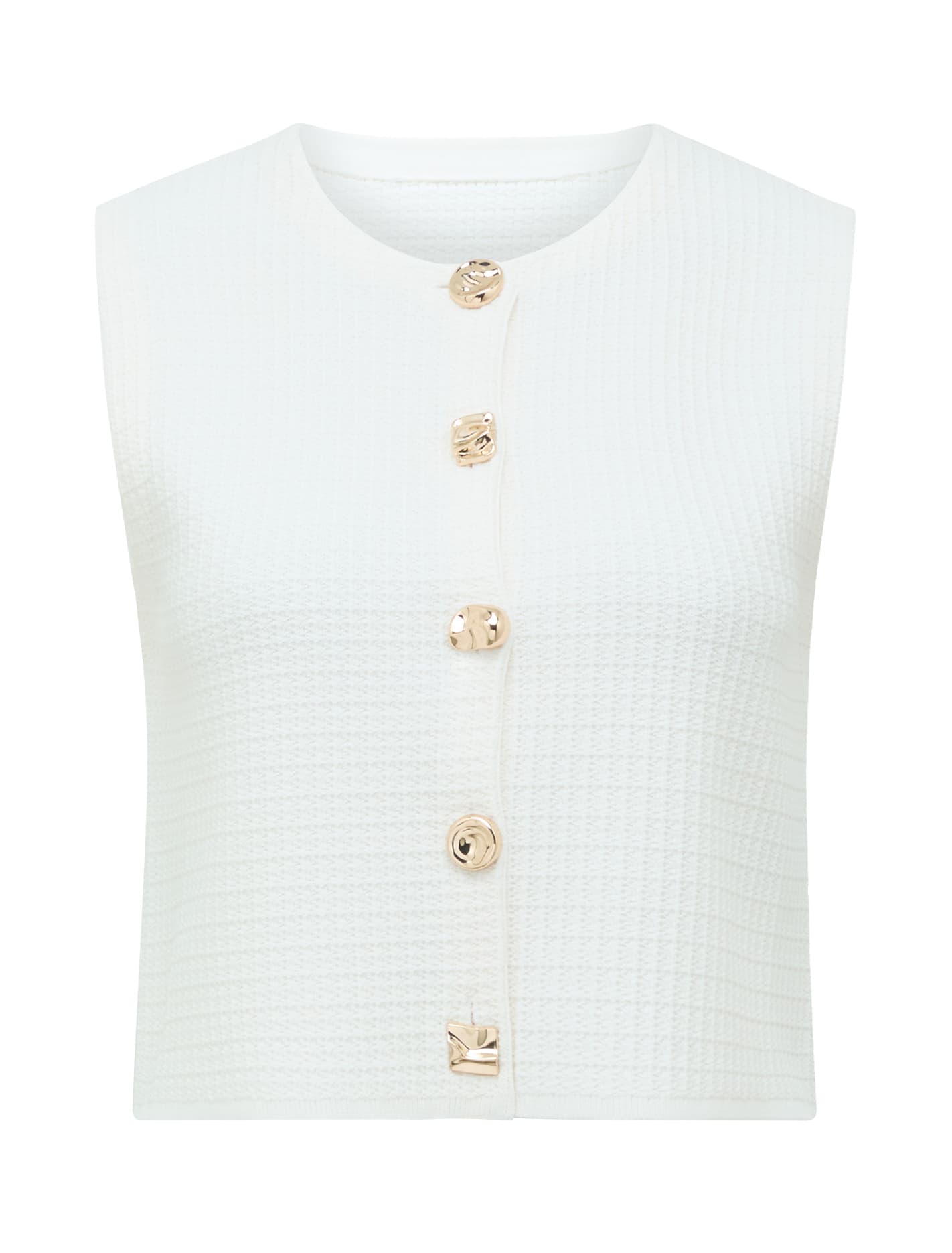 Elyse Textured Knit Tank Top Forever New