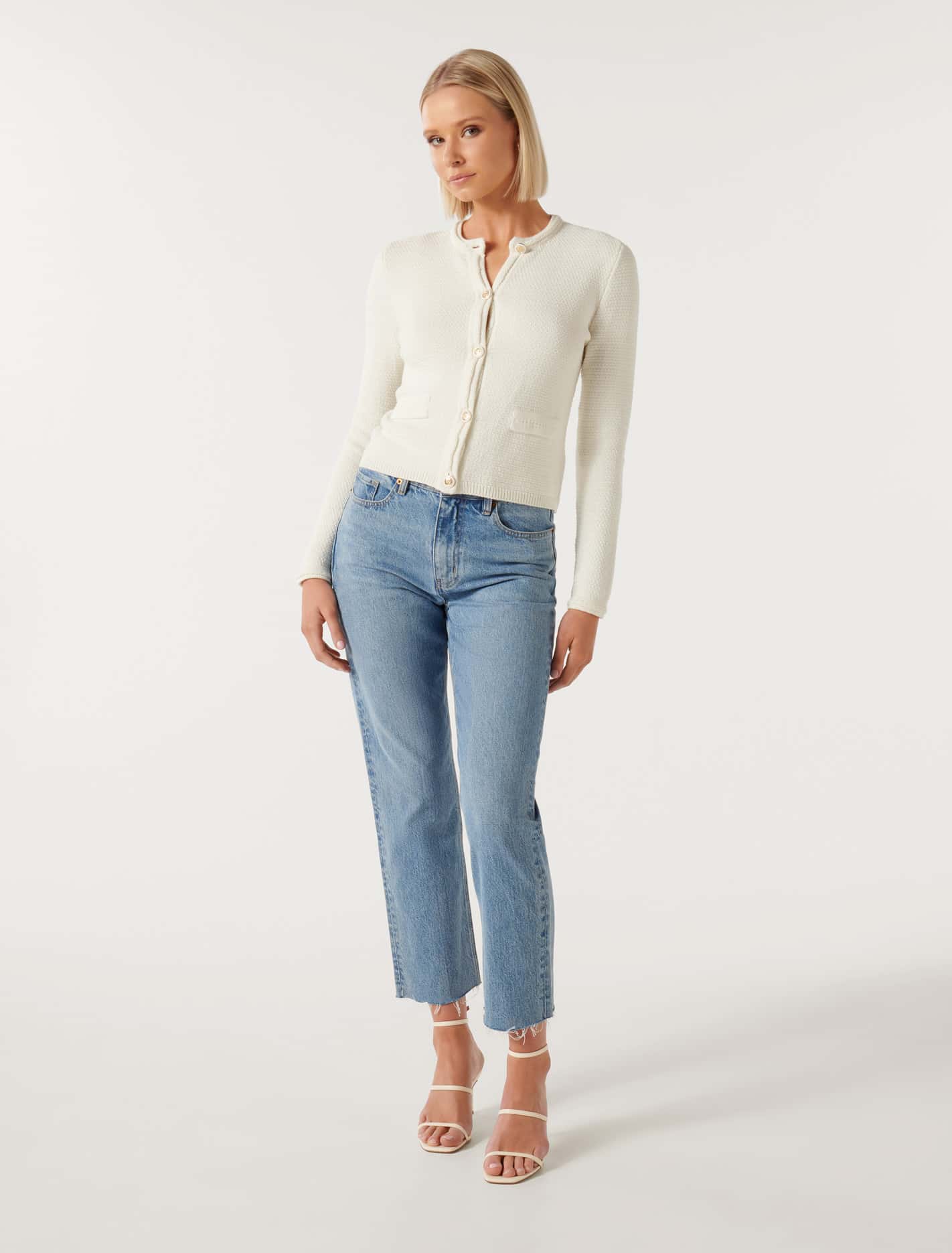 Tilly Trim Detail Cardigan Forever New