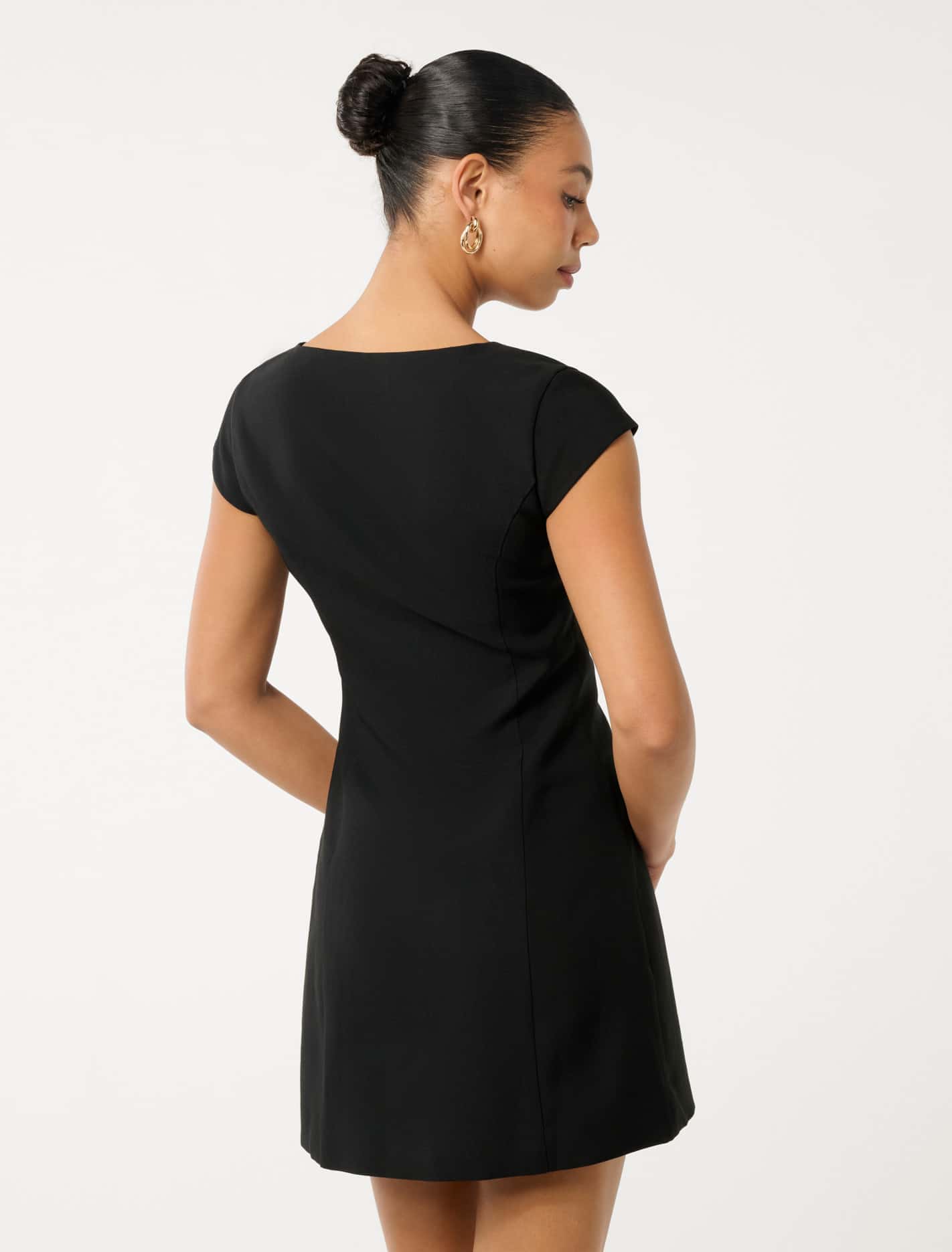 Layla Cap Sleeve Mini Dress Forever New