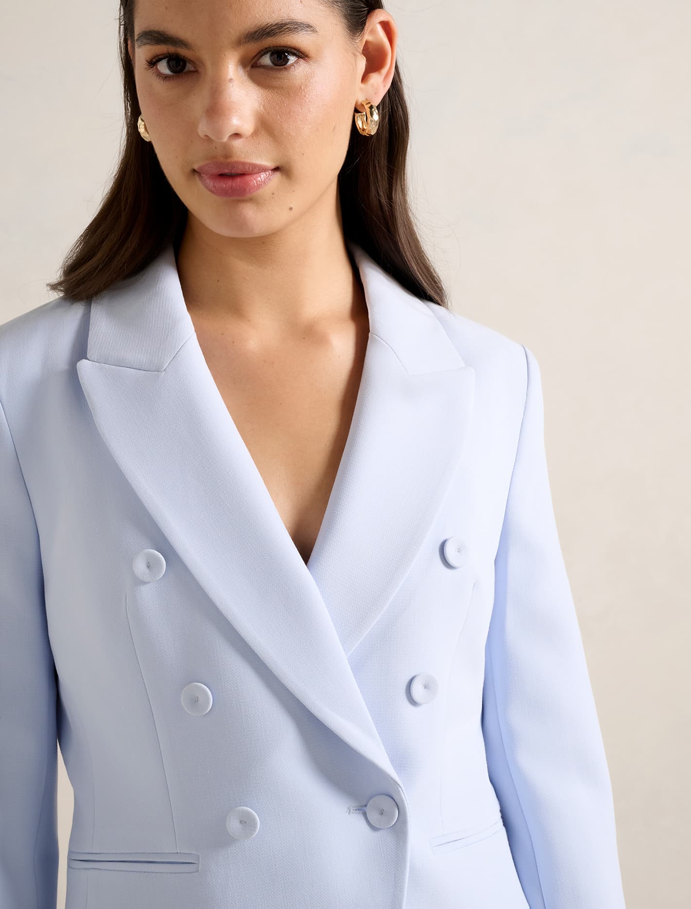 Chloe Double Breasted Blazer Forever New
