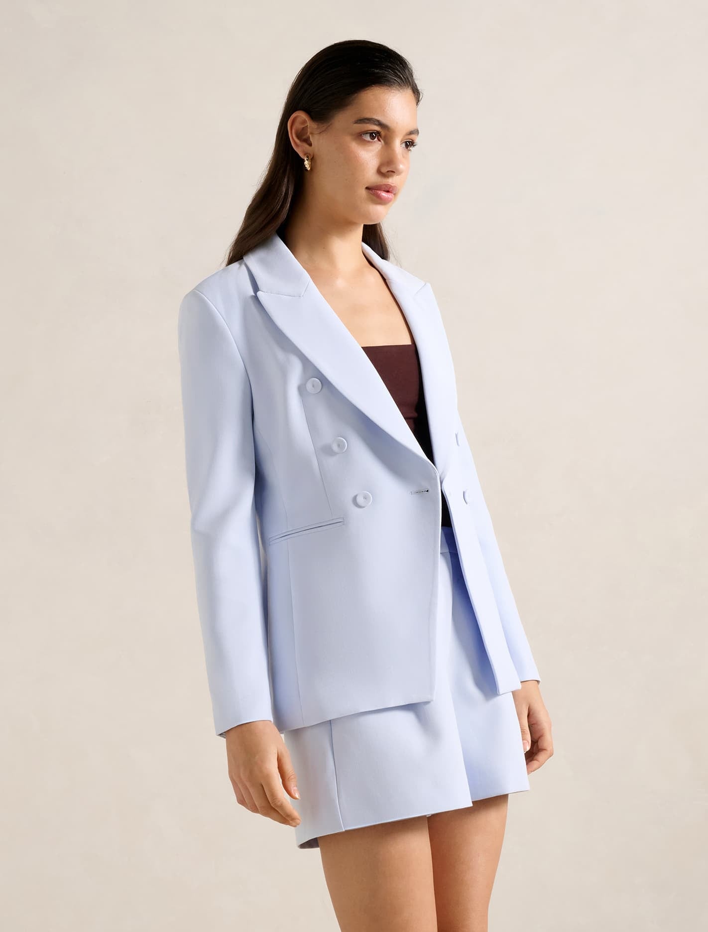 Chloe Double Breasted Blazer Forever New