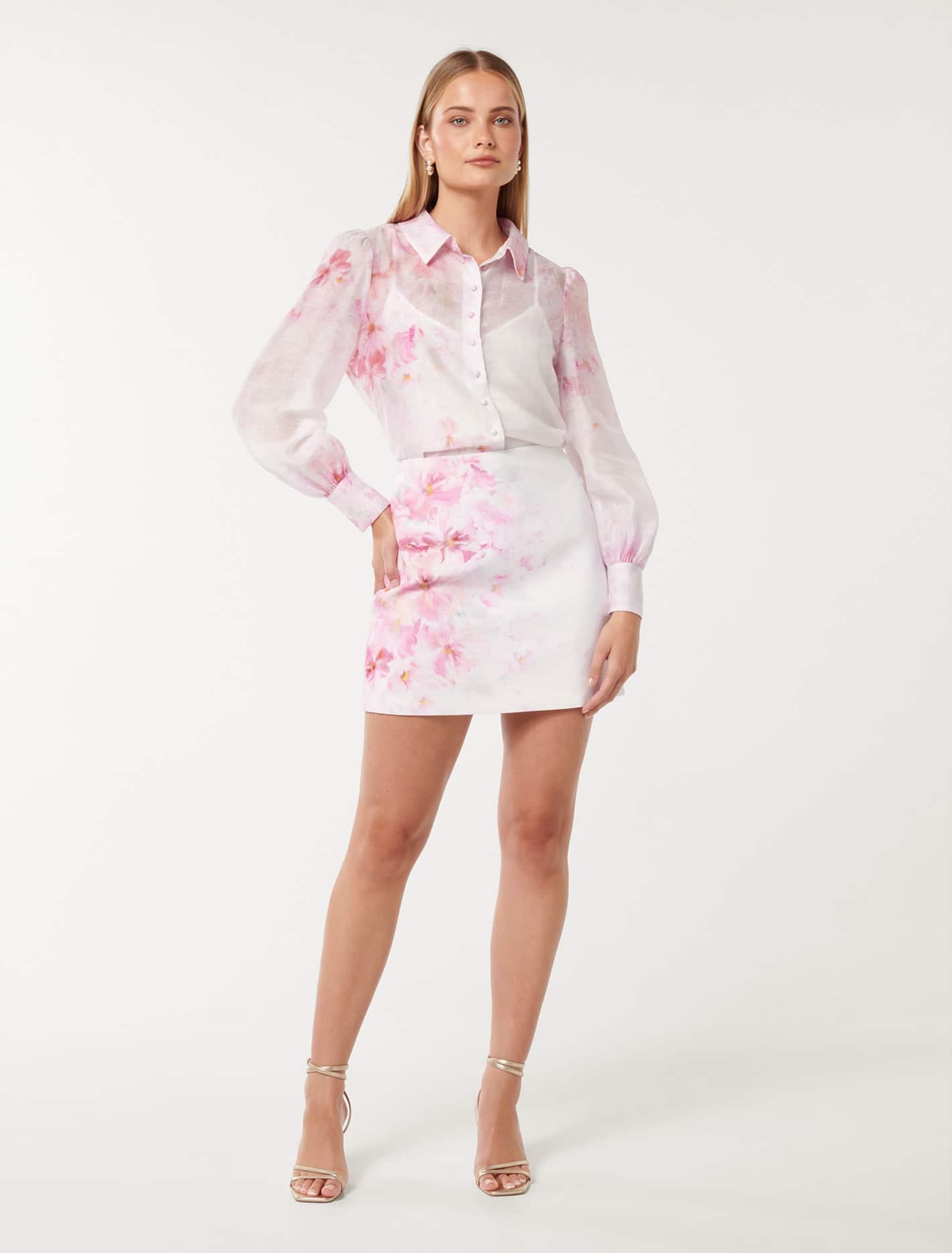 Blossom A-Line Mini Skirt Forever New