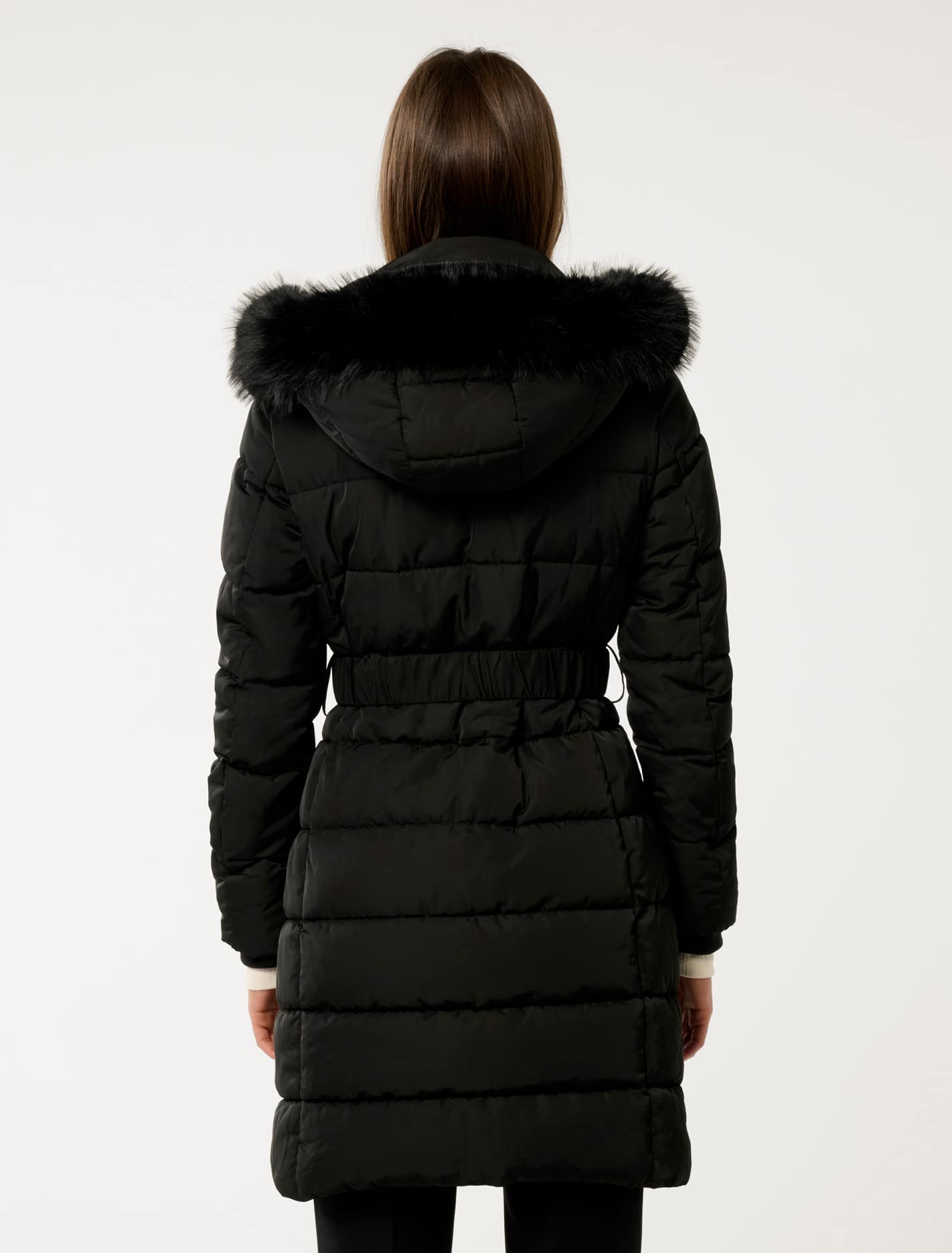 Sandra Long Puffer Coat Forever New