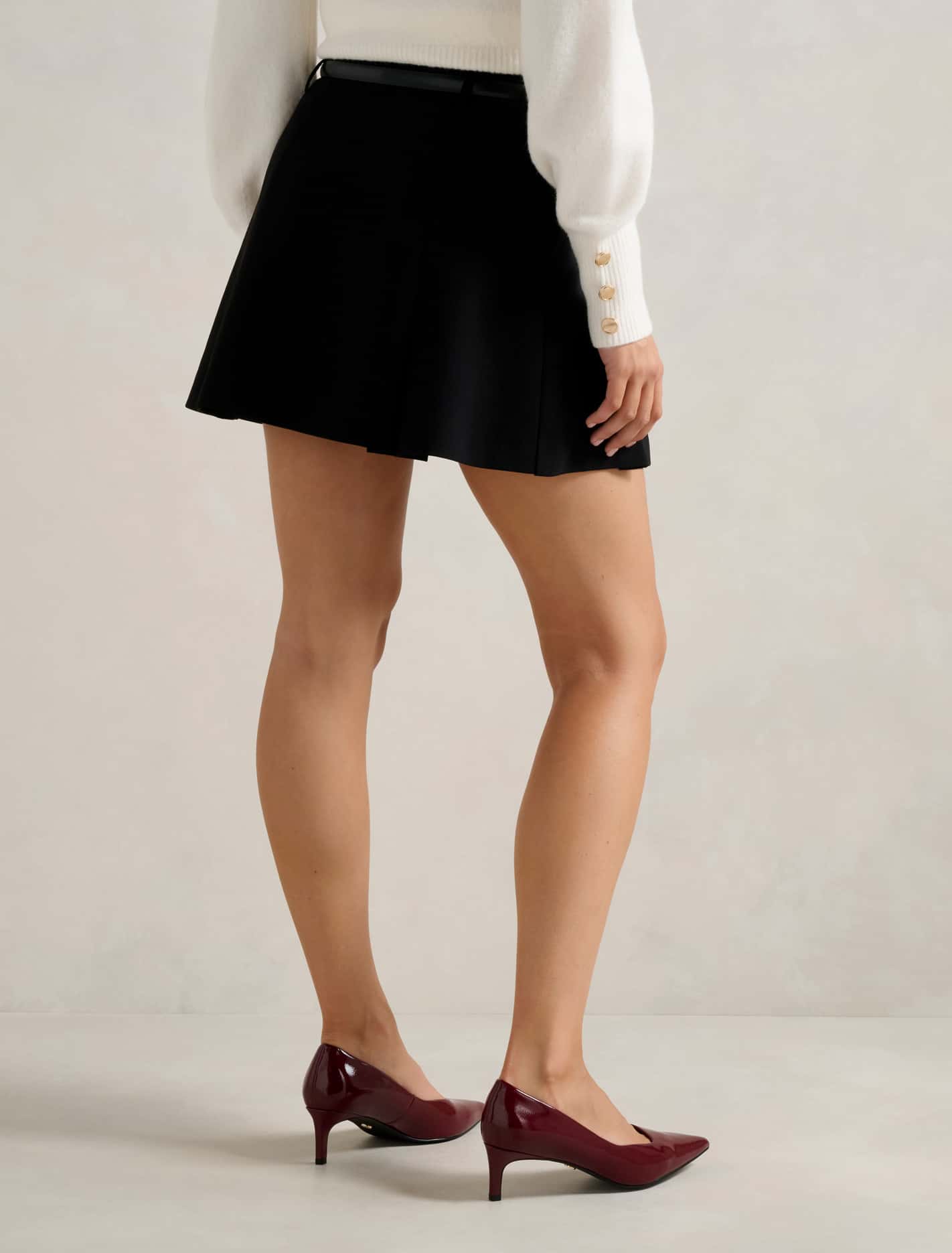 Betty Belted Mini Skirt Forever New