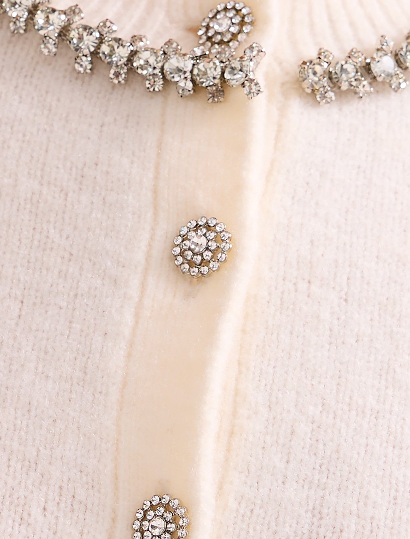 Elina Embellished Crew Neck Cardigan Forever New