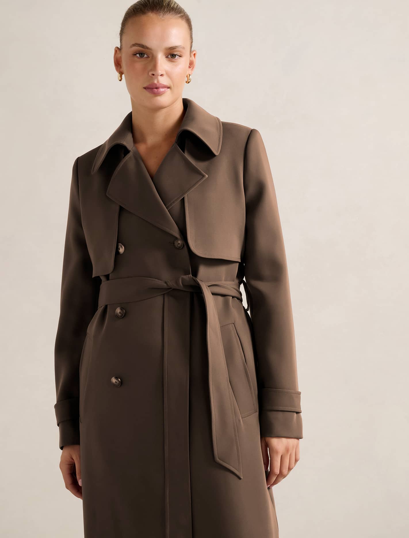 Delilah Soft Trench Coat Forever New