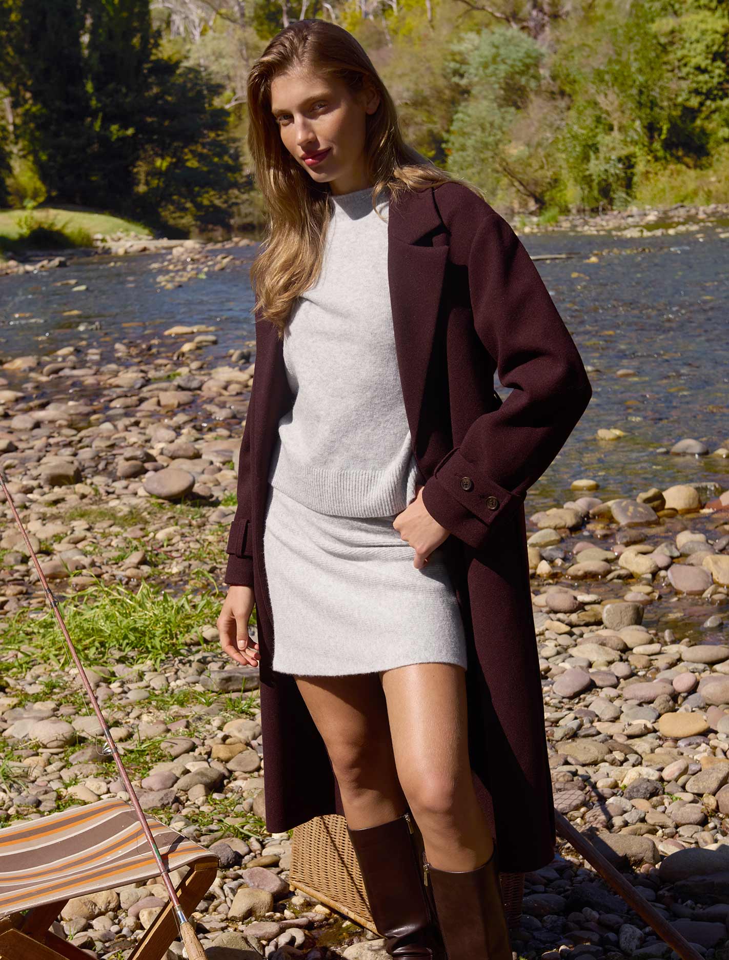 Heidi Double Breasted Wrap Coat Forever New